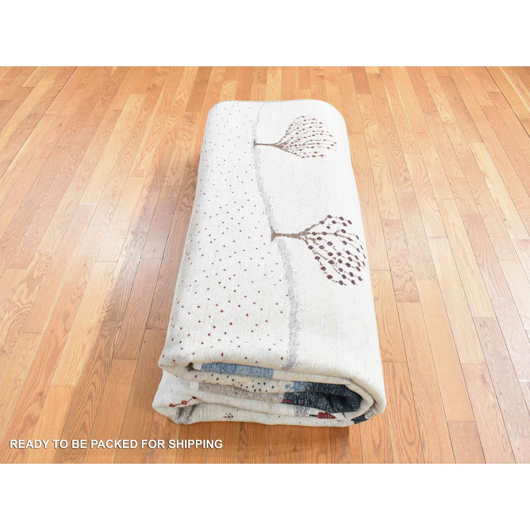 Tribal-Geometric-Hand-Knotted-Rug-404070