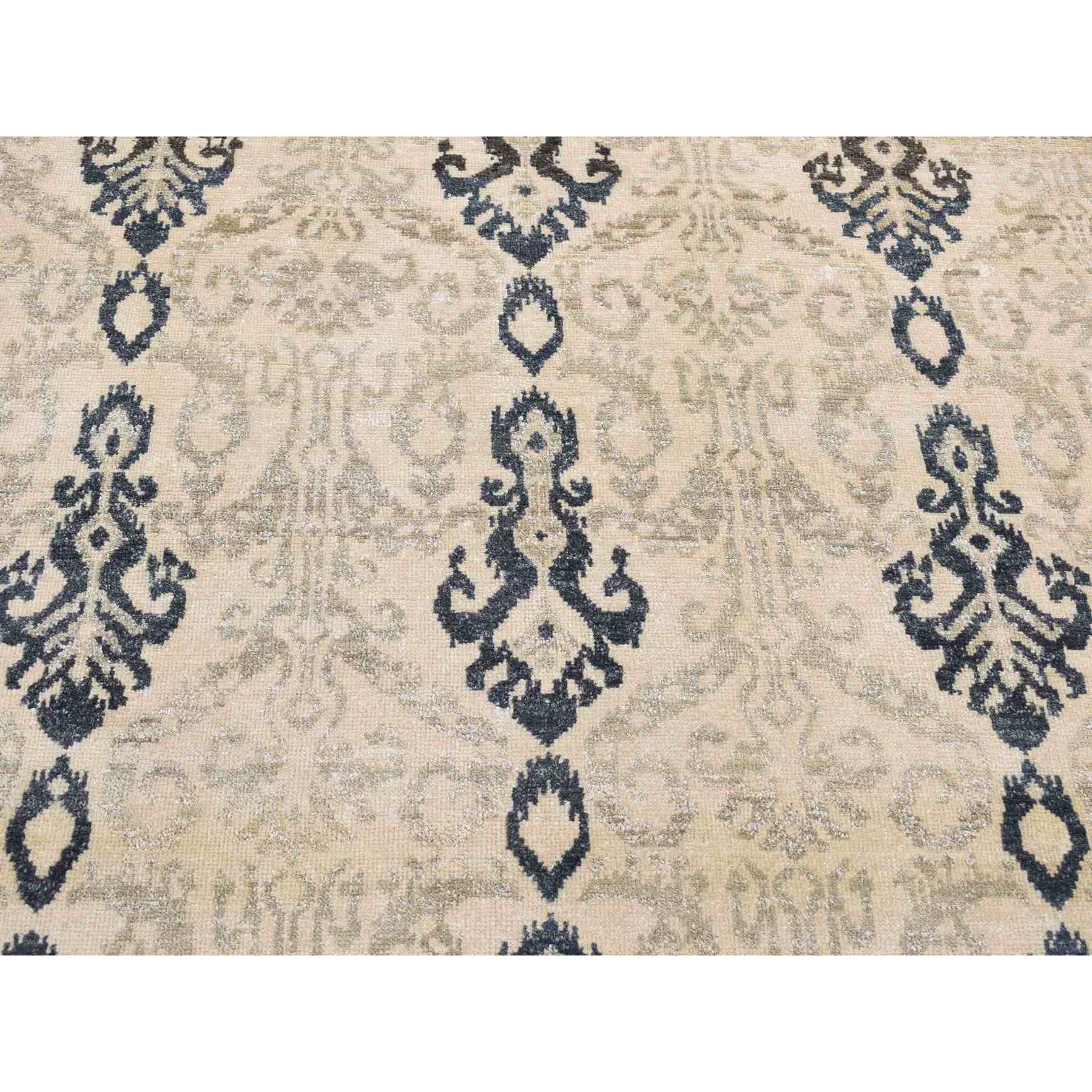 Tribal-Geometric-Hand-Knotted-Rug-404820