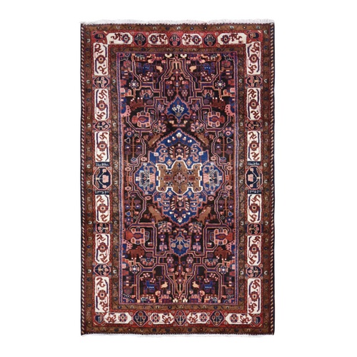 Chocolate Brown, New Persian Nahavand with Nice Plush Soft Pile, Pure Wool, Hand Knotted, Gallery Size Runner Oriental 