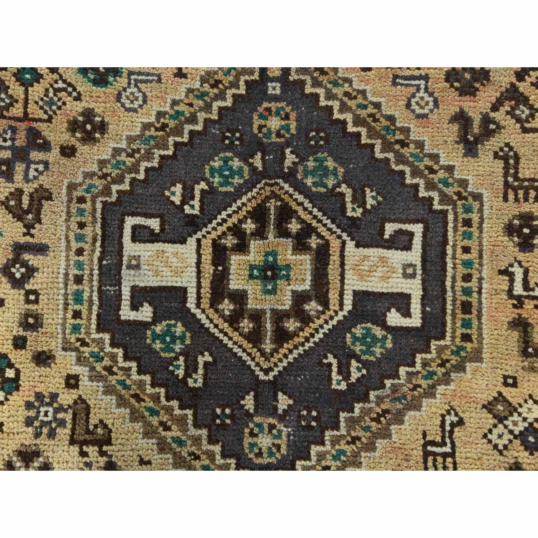 Overdyed-Vintage-Hand-Knotted-Rug-405150