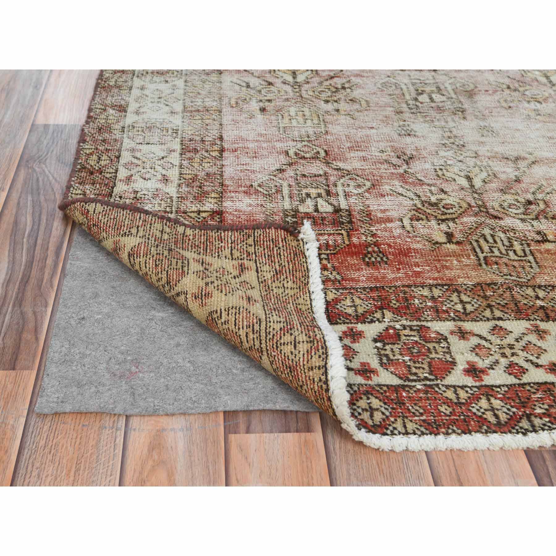 Overdyed-Vintage-Hand-Knotted-Rug-405185