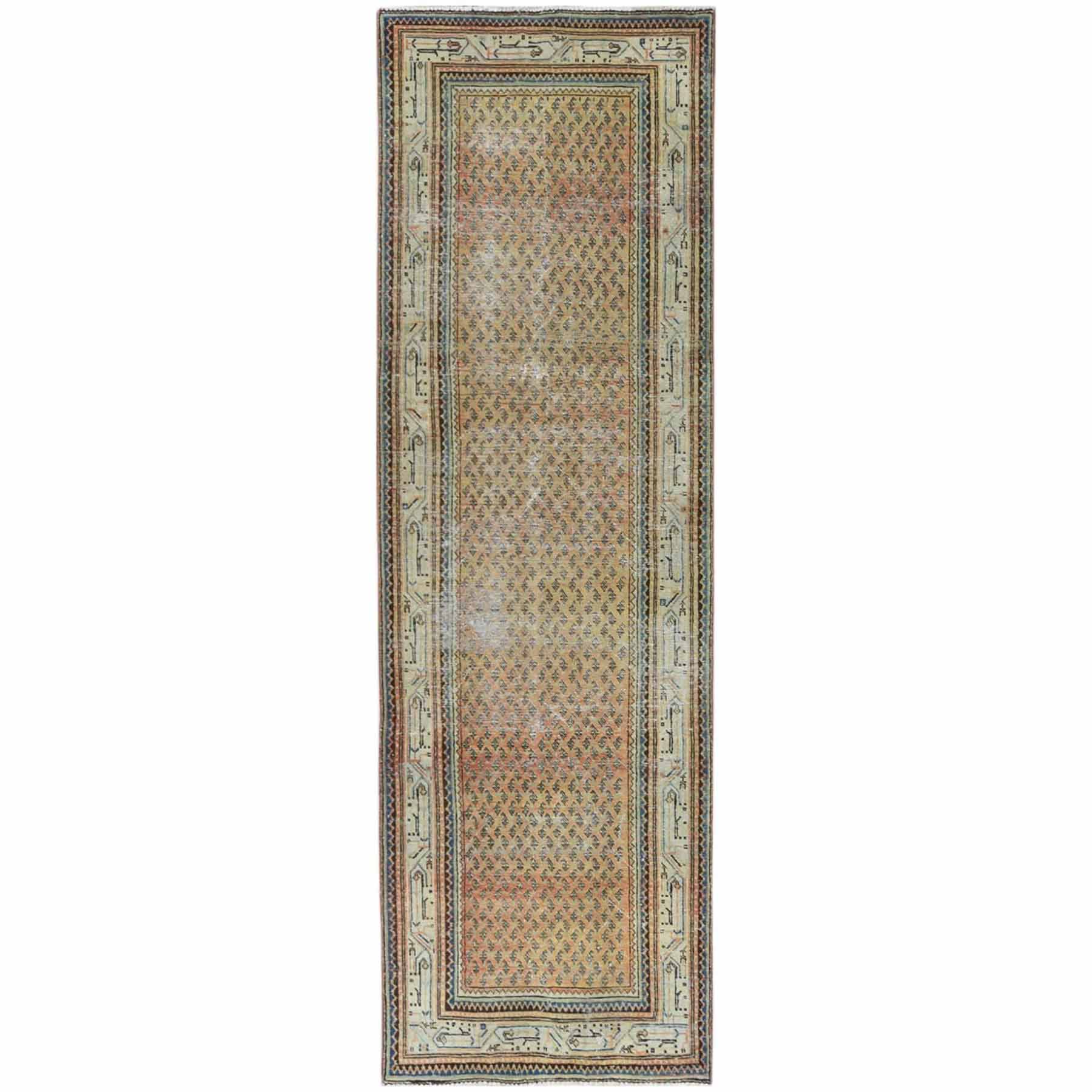 Overdyed-Vintage-Hand-Knotted-Rug-405215
