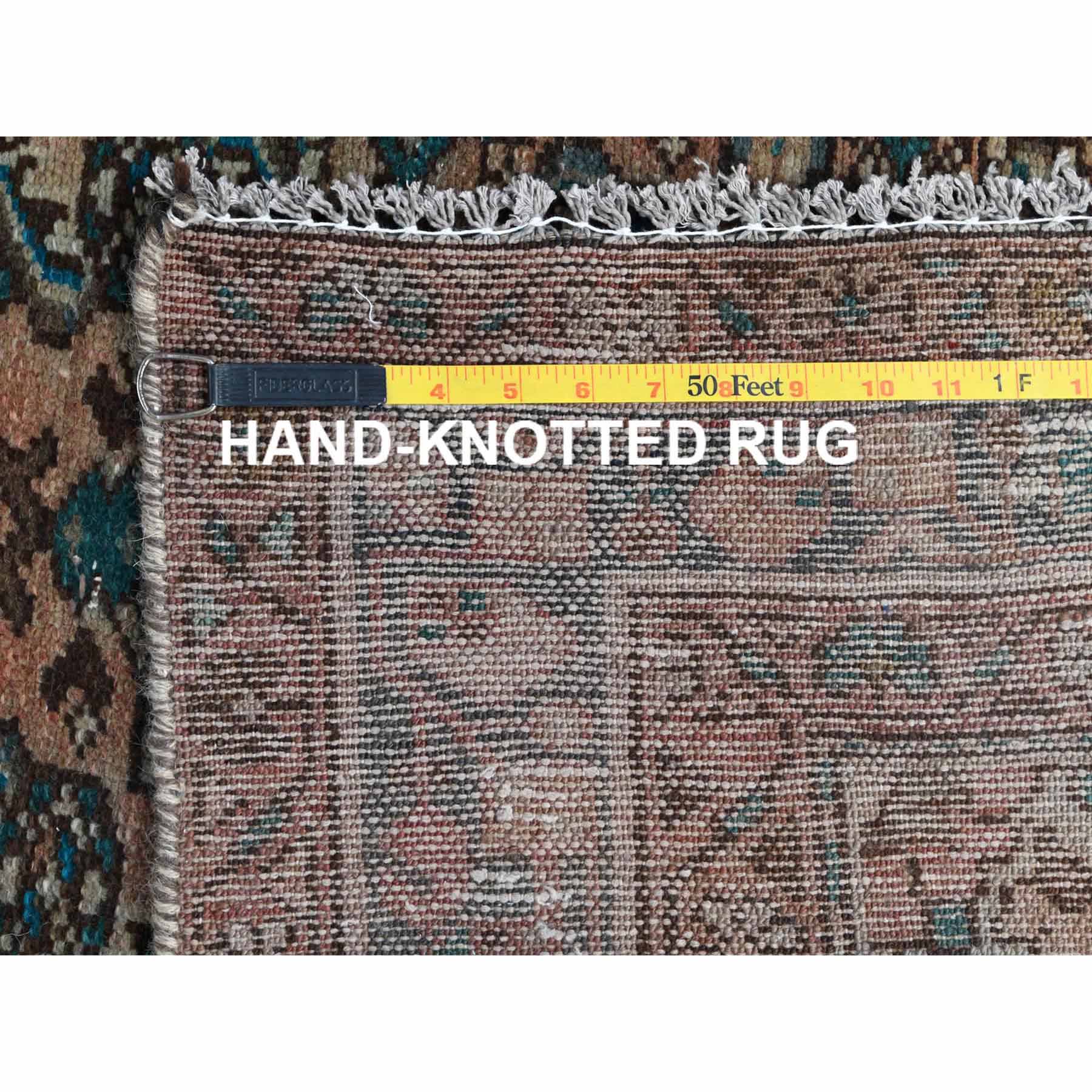 Overdyed-Vintage-Hand-Knotted-Rug-405225
