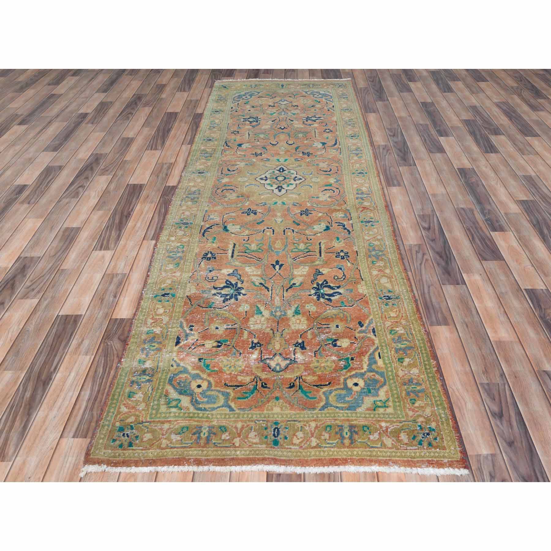 Overdyed-Vintage-Hand-Knotted-Rug-405245
