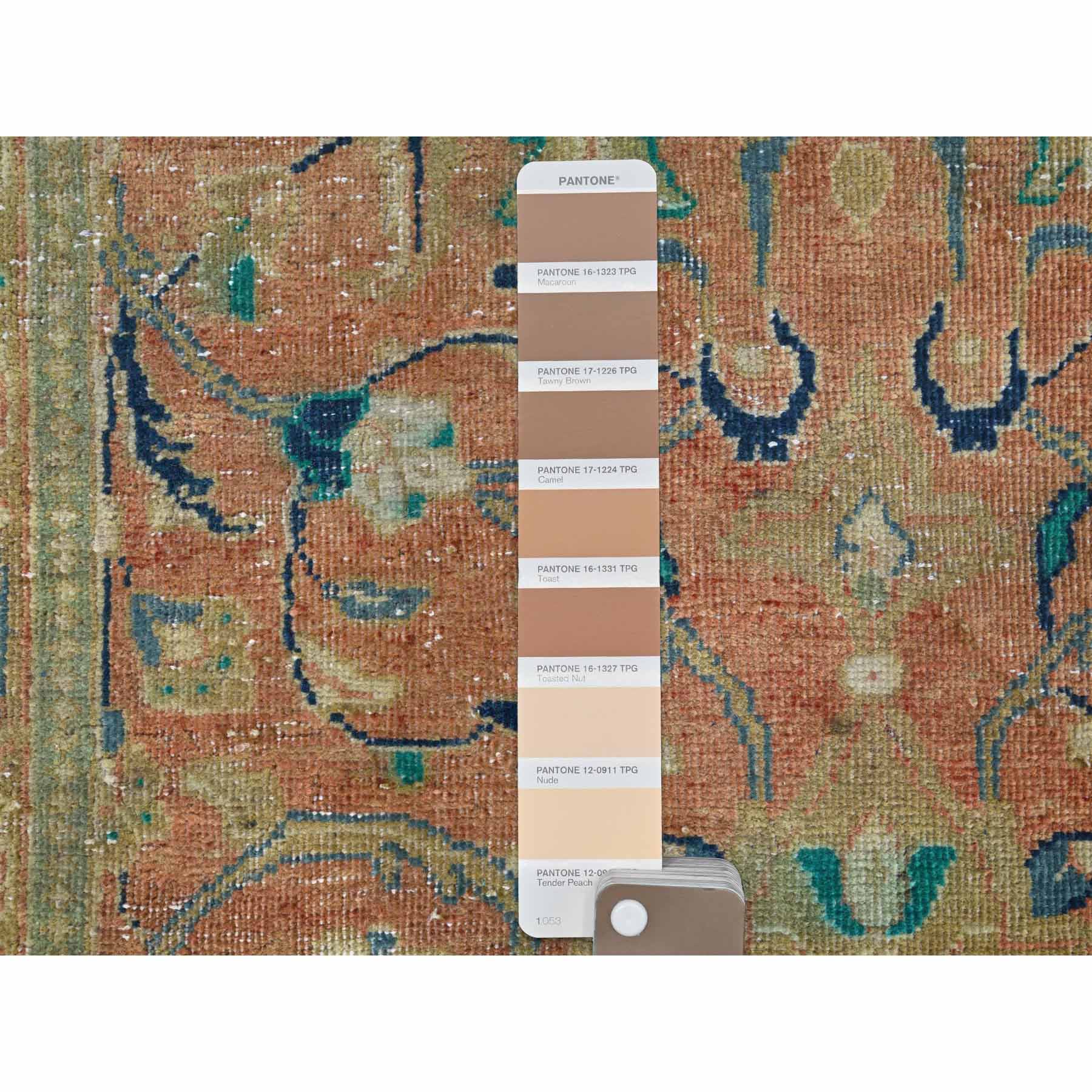 Overdyed-Vintage-Hand-Knotted-Rug-405245