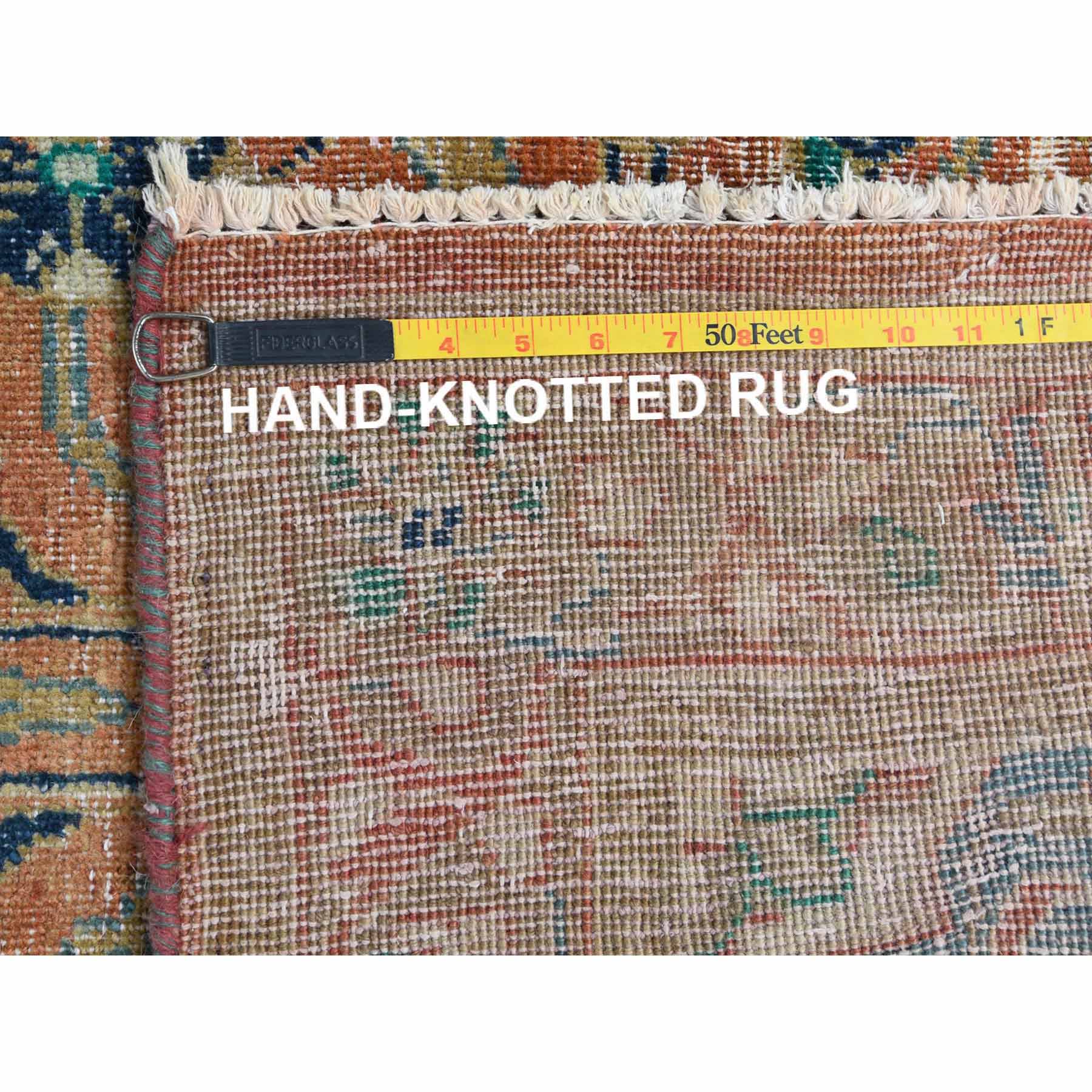 Overdyed-Vintage-Hand-Knotted-Rug-405245