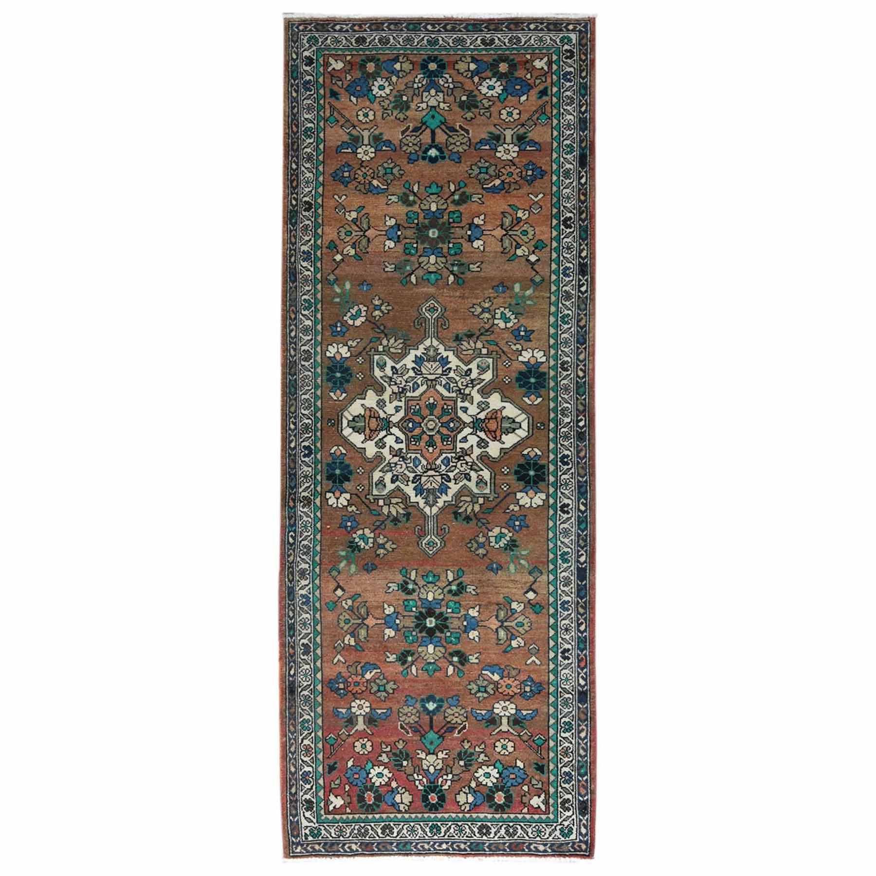 Overdyed-Vintage-Hand-Knotted-Rug-405305