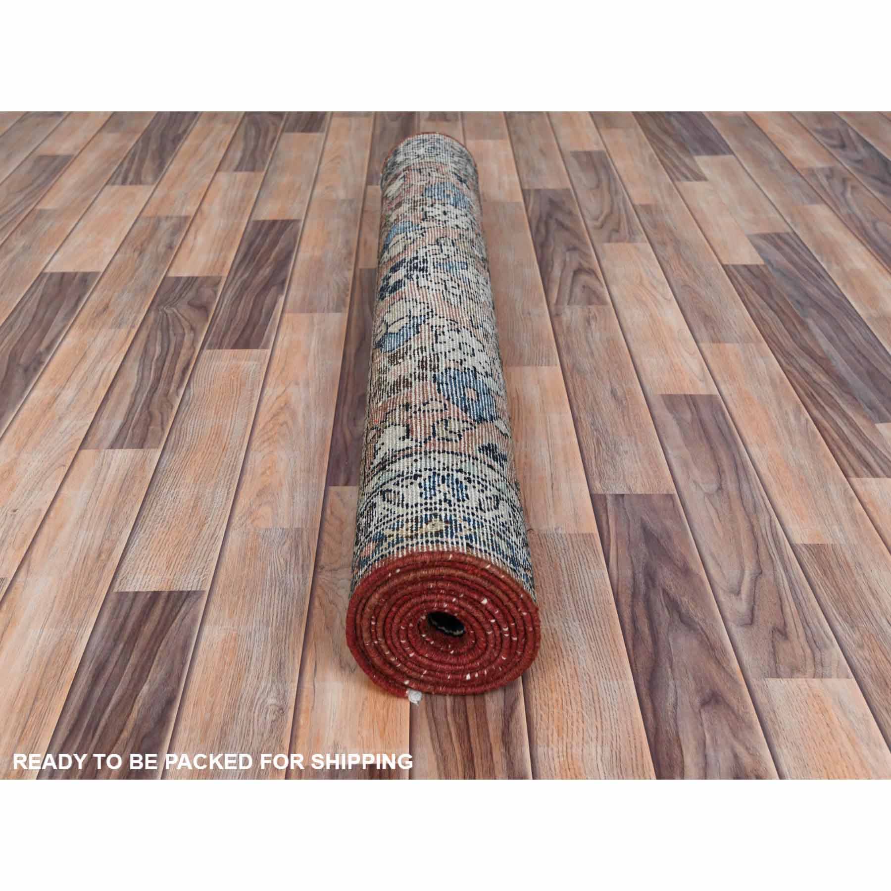 Overdyed-Vintage-Hand-Knotted-Rug-405305