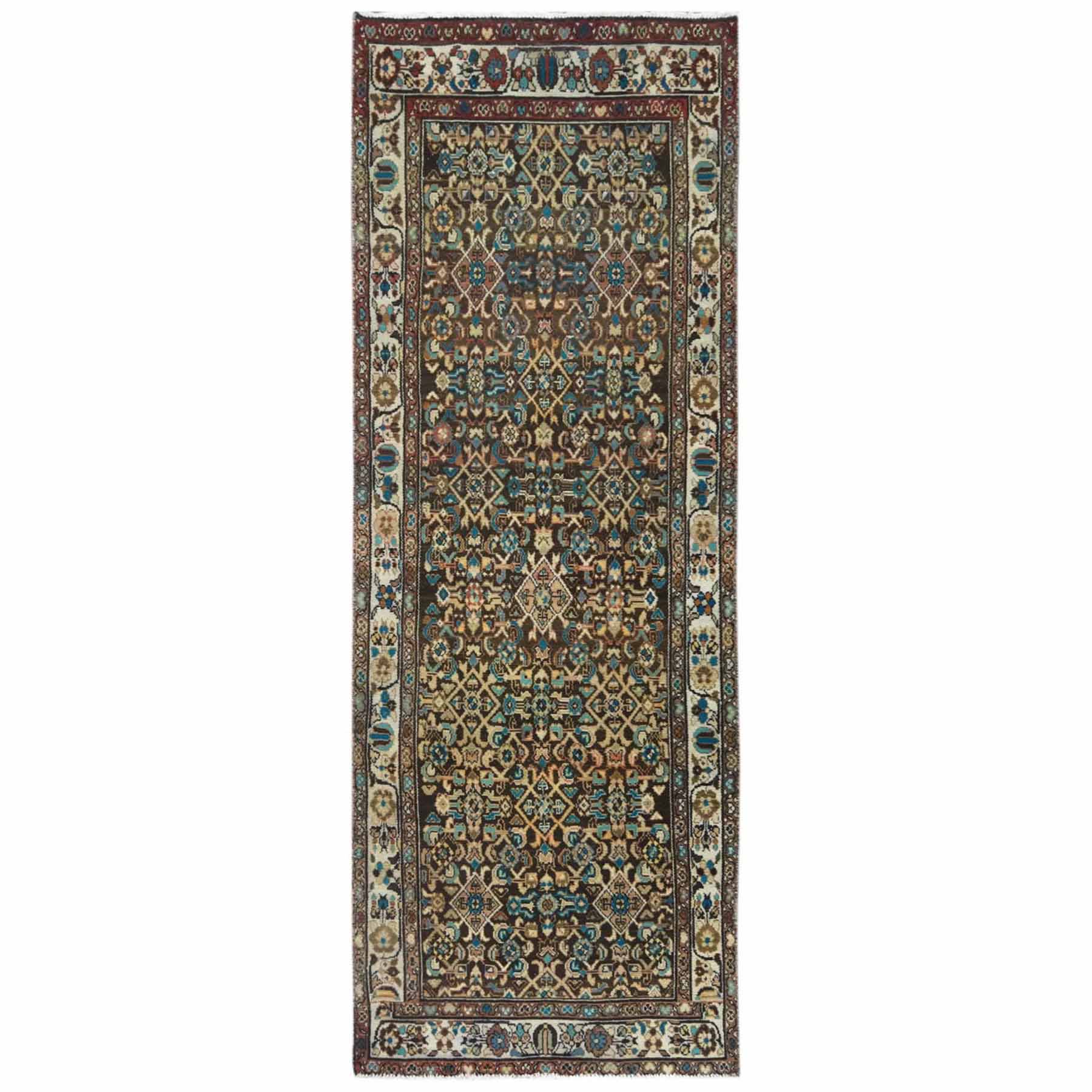 Overdyed-Vintage-Hand-Knotted-Rug-405365