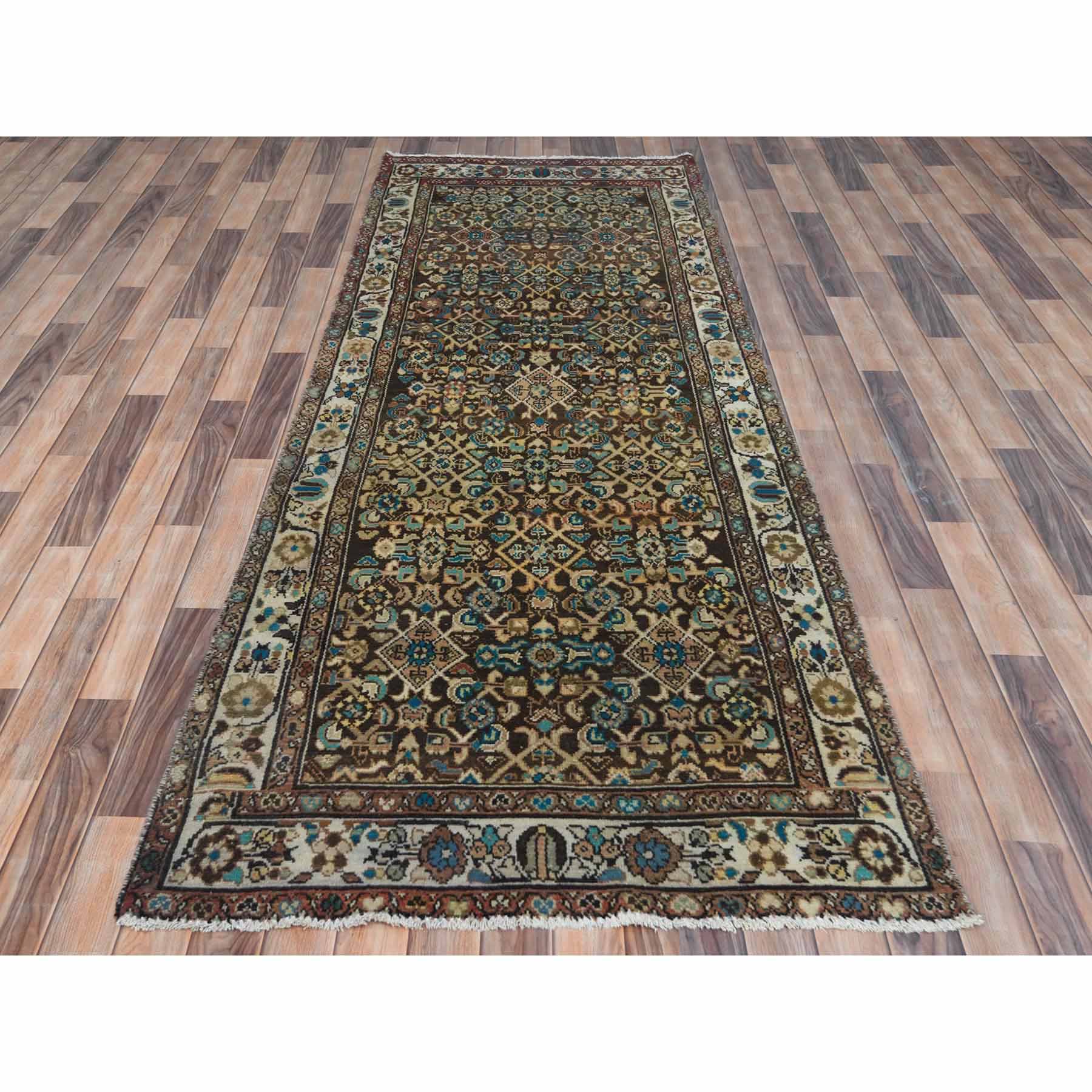 Overdyed-Vintage-Hand-Knotted-Rug-405365