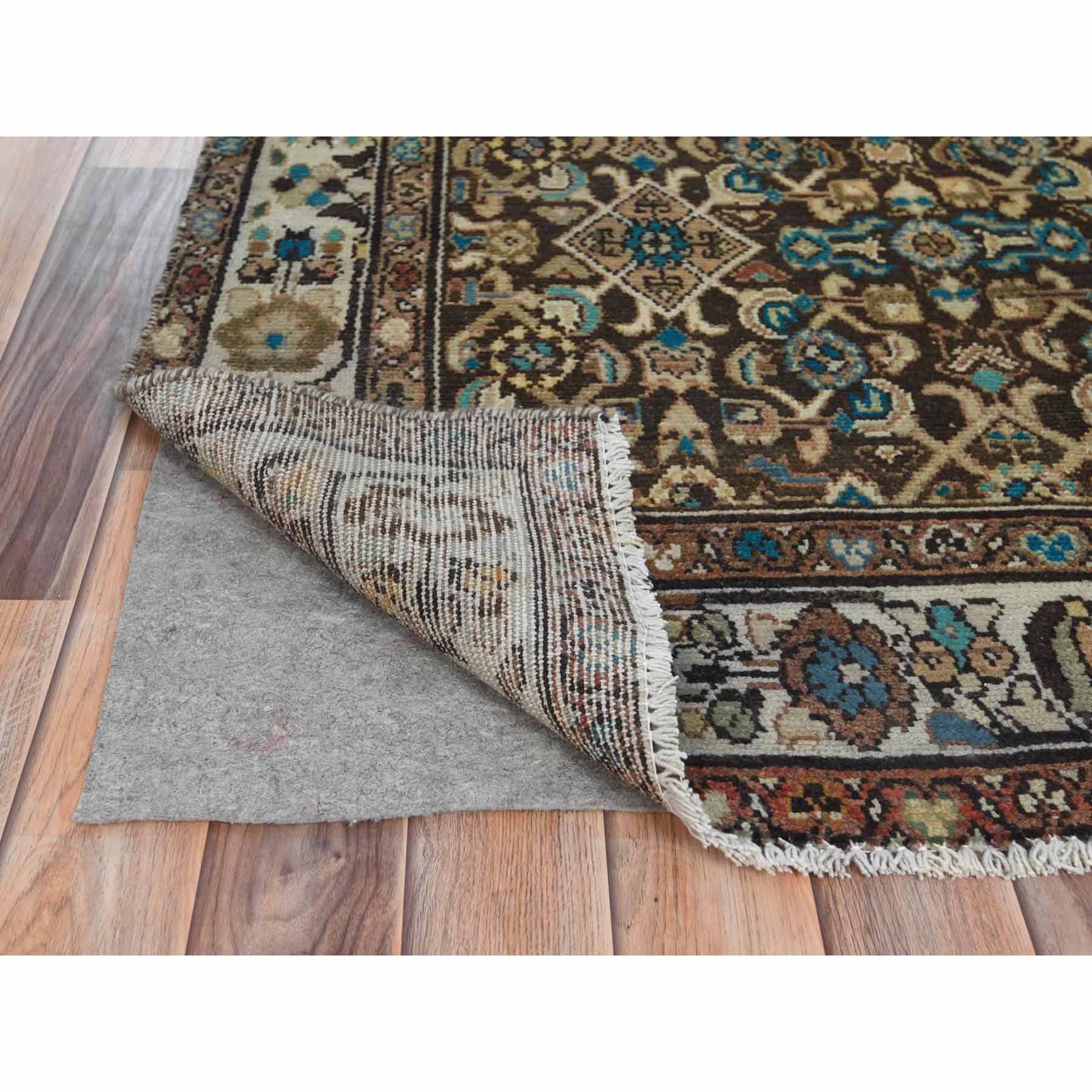 Overdyed-Vintage-Hand-Knotted-Rug-405365