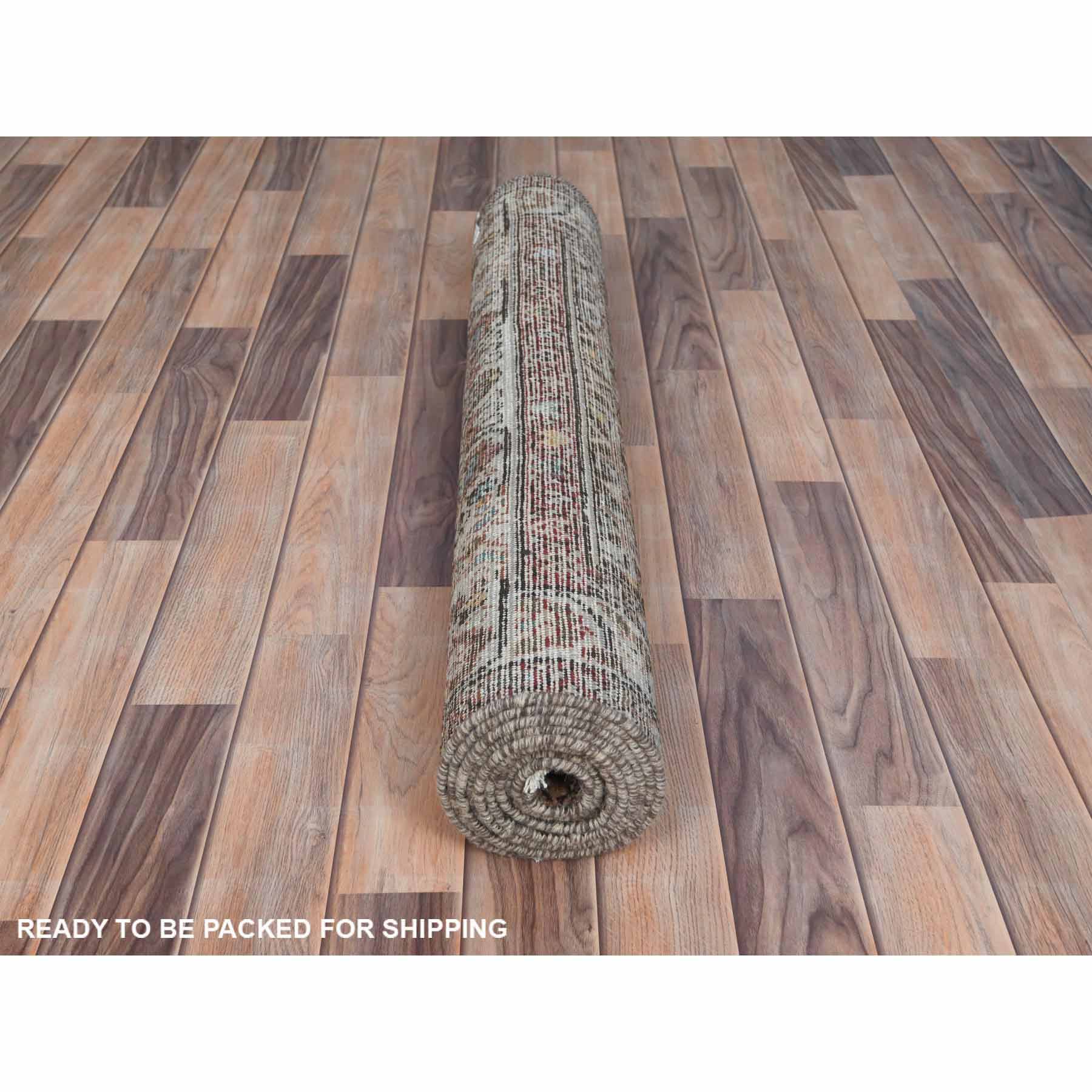 Overdyed-Vintage-Hand-Knotted-Rug-405365