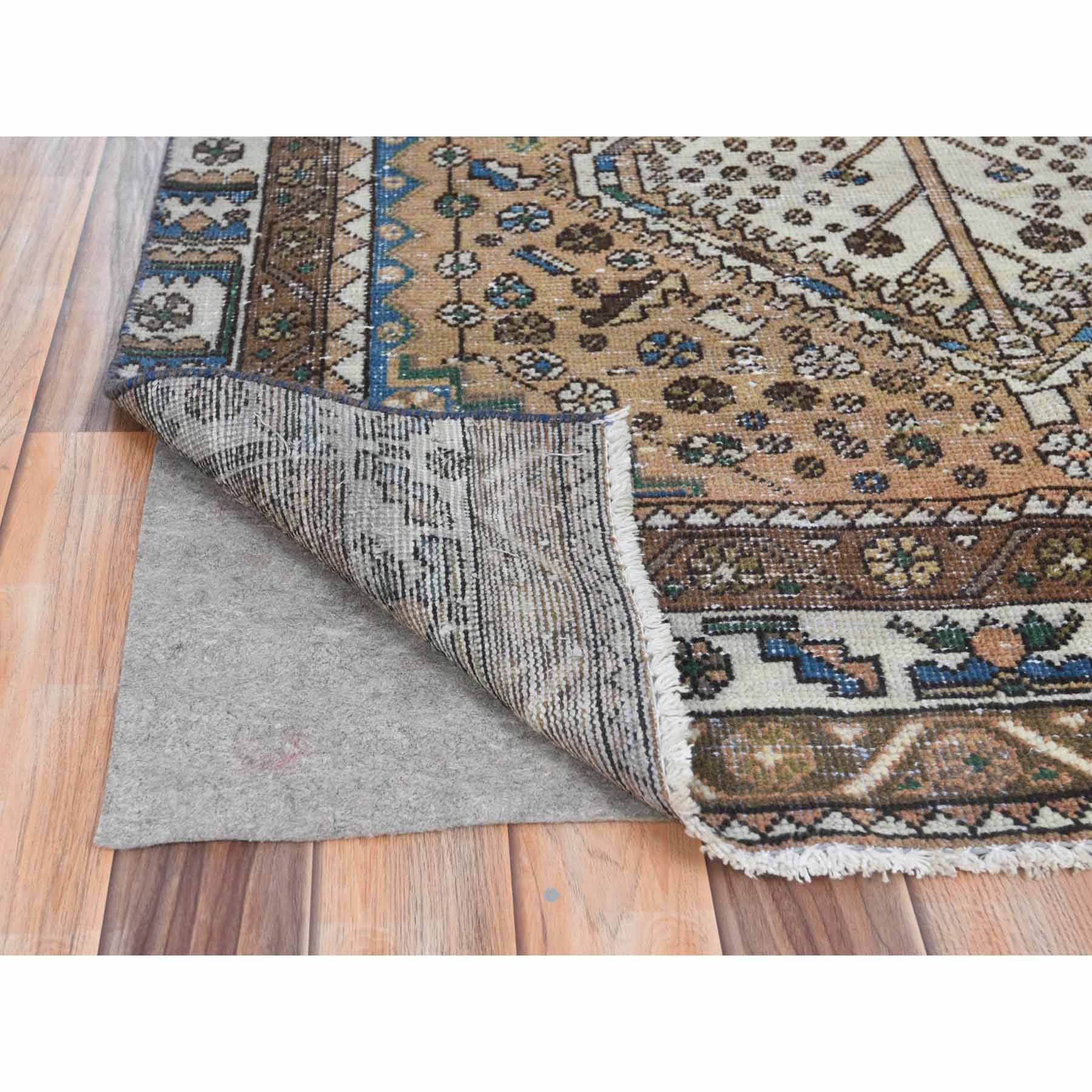 Overdyed-Vintage-Hand-Knotted-Rug-405370