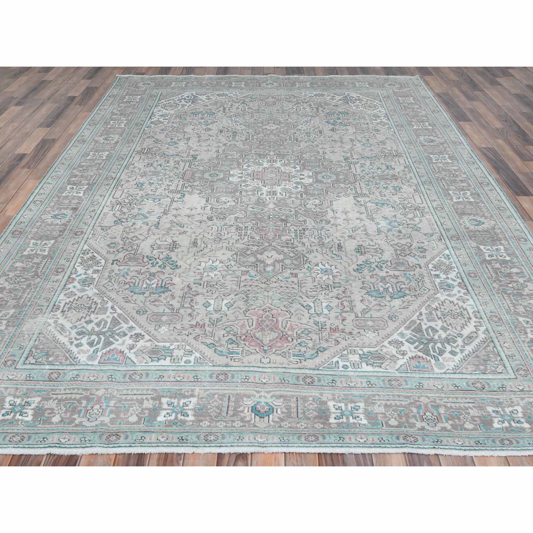 Overdyed-Vintage-Hand-Knotted-Rug-405525