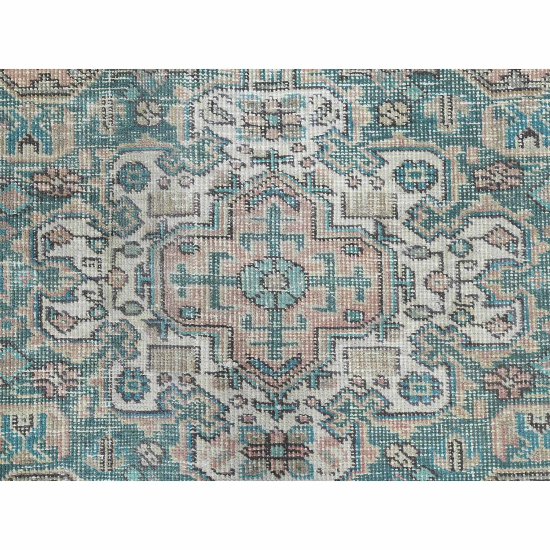 Overdyed-Vintage-Hand-Knotted-Rug-405530