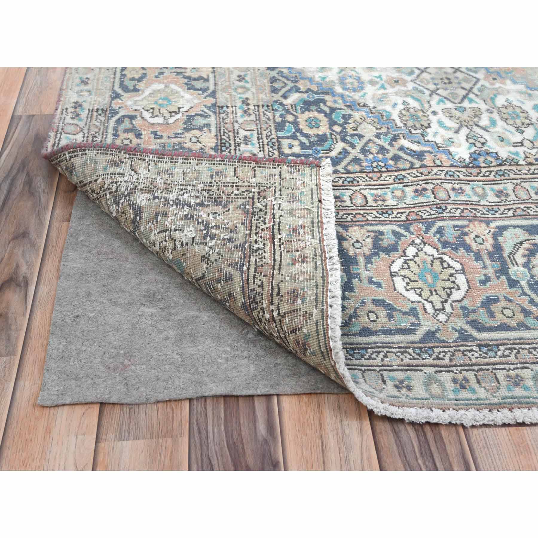 Overdyed-Vintage-Hand-Knotted-Rug-405535