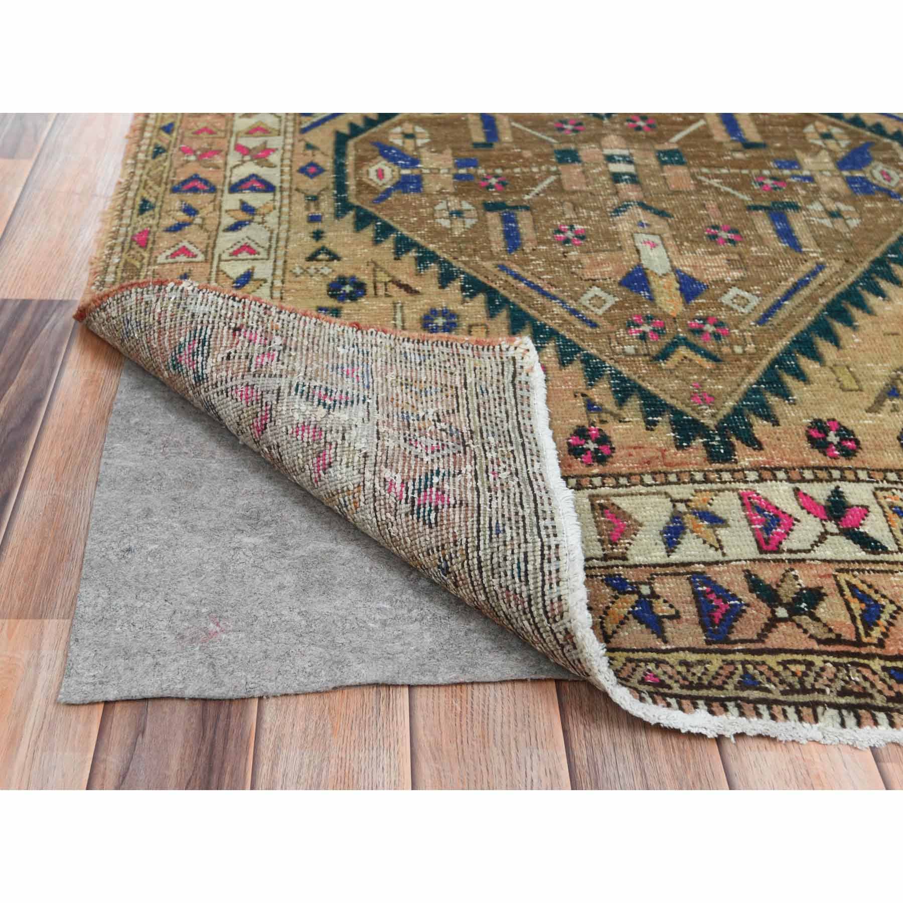Overdyed-Vintage-Hand-Knotted-Rug-405685