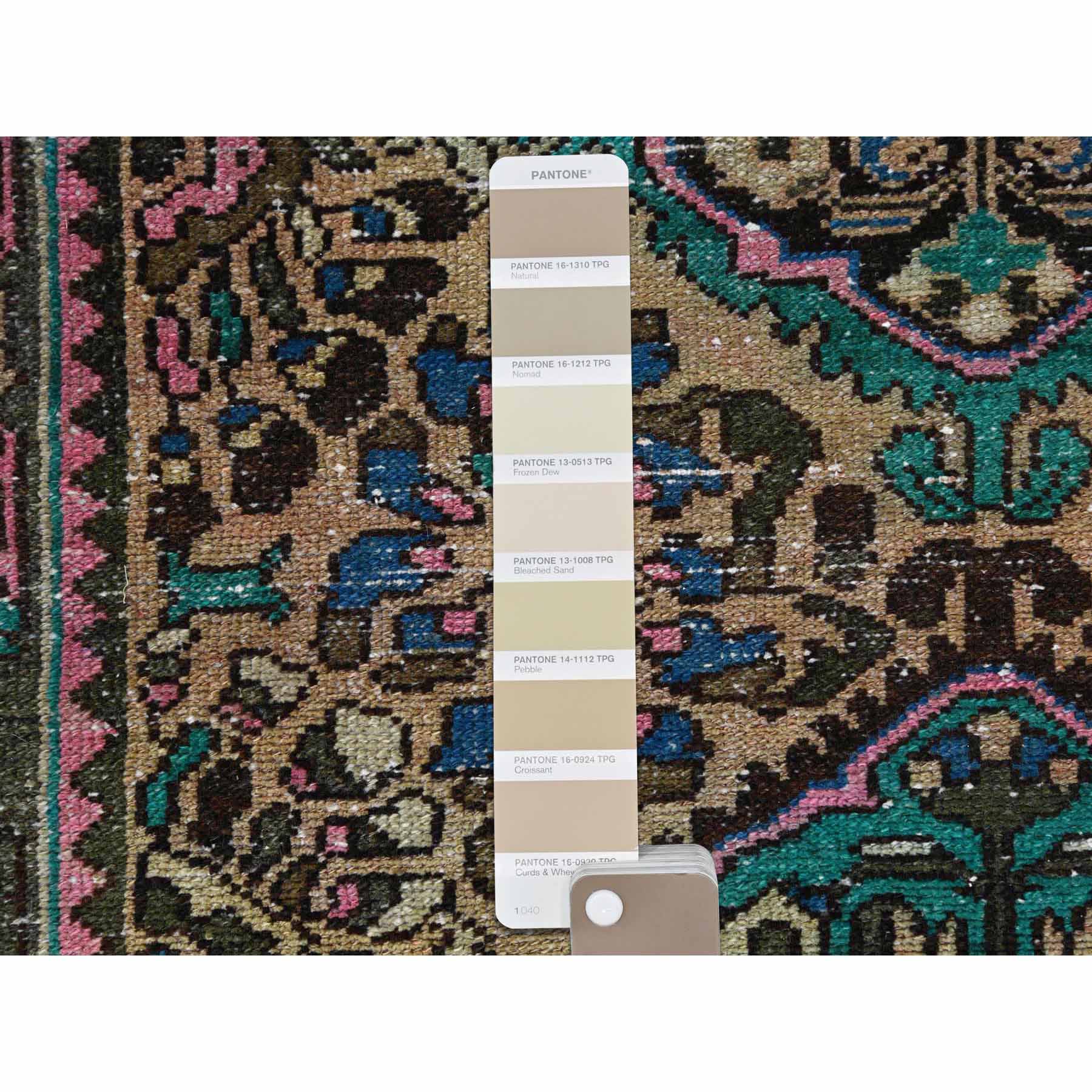 Overdyed-Vintage-Hand-Knotted-Rug-405710