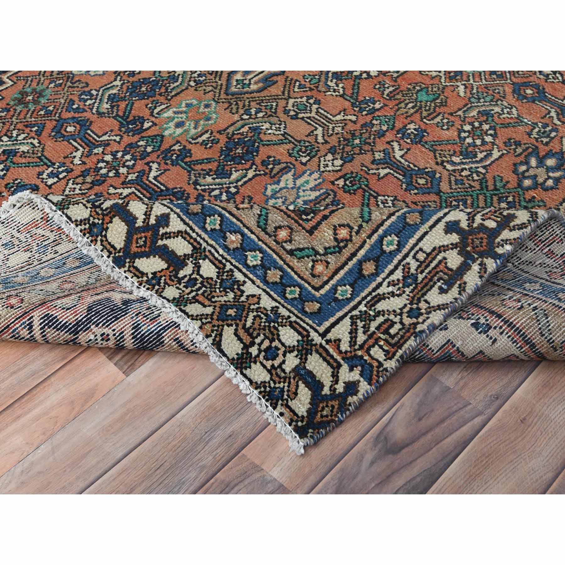 Overdyed-Vintage-Hand-Knotted-Rug-405900