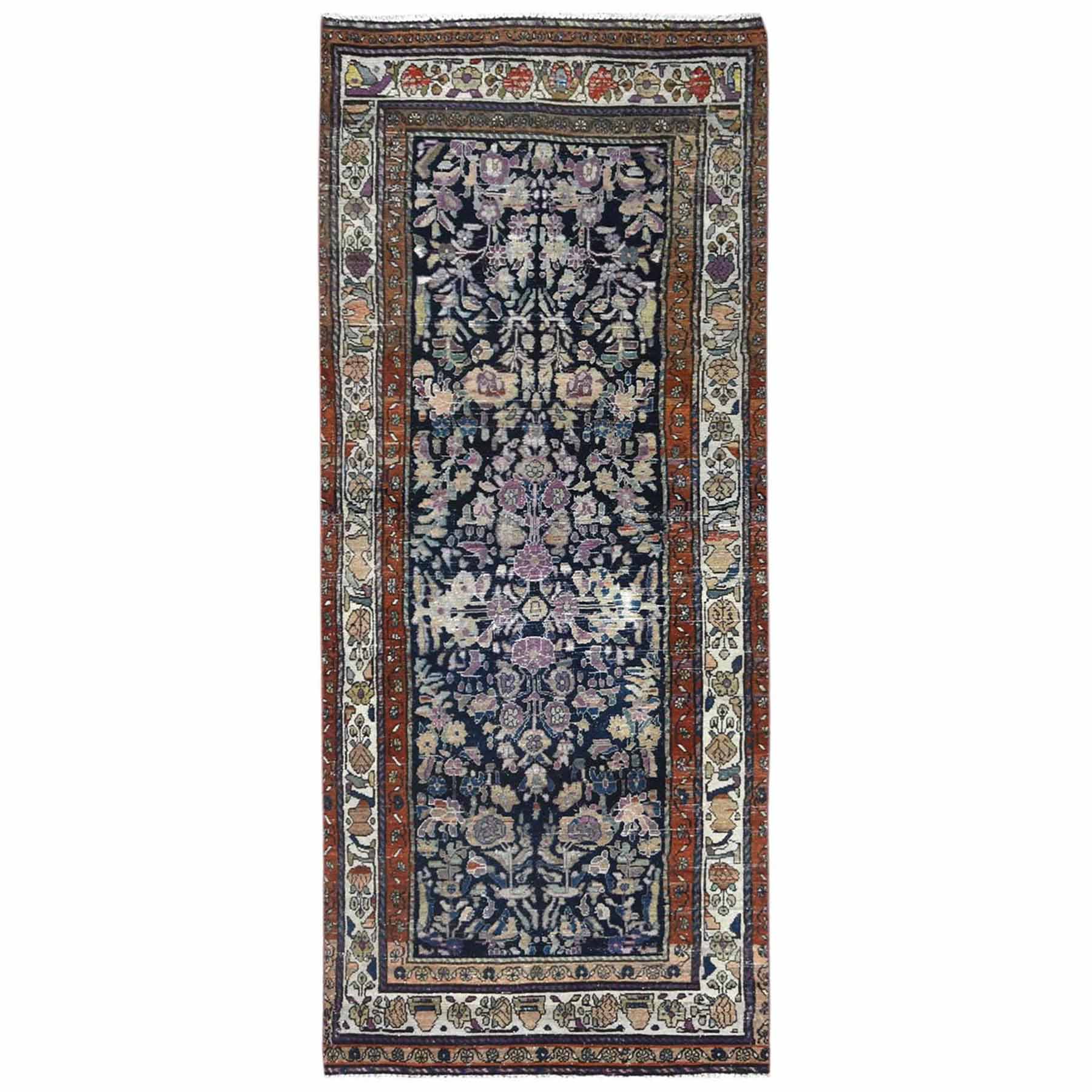 Overdyed-Vintage-Hand-Knotted-Rug-405925