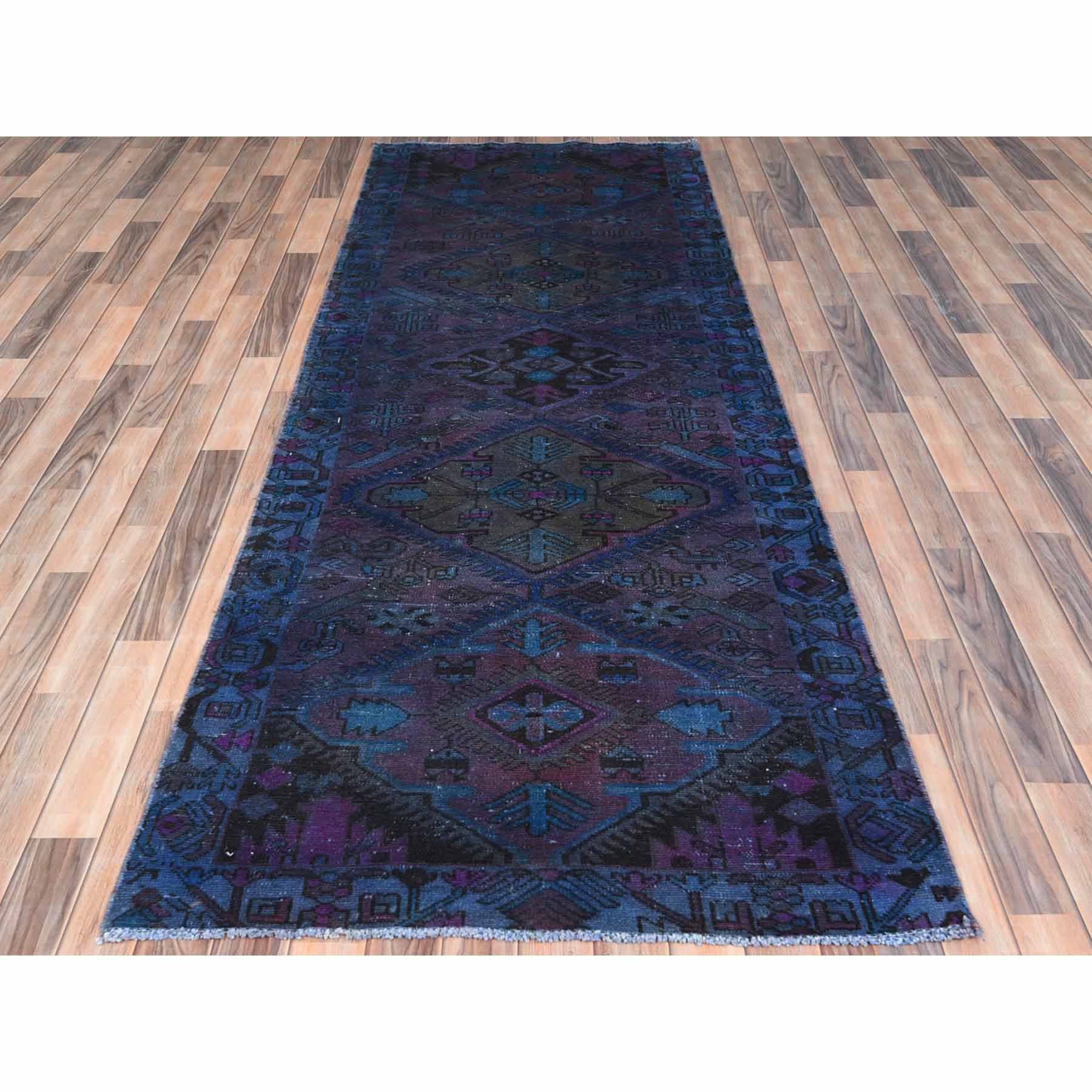 Overdyed-Vintage-Hand-Knotted-Rug-405935