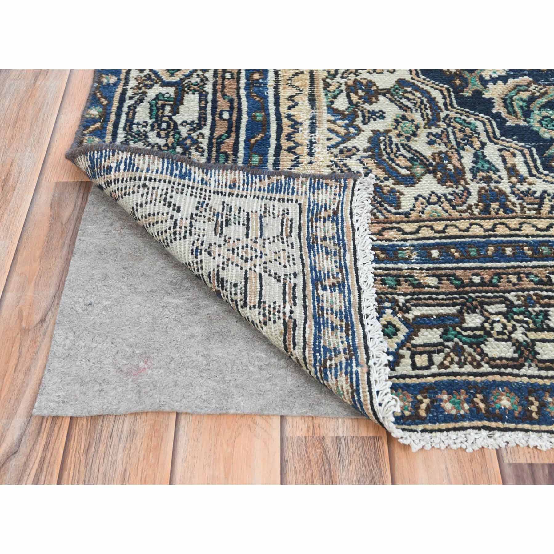 Overdyed-Vintage-Hand-Knotted-Rug-405970