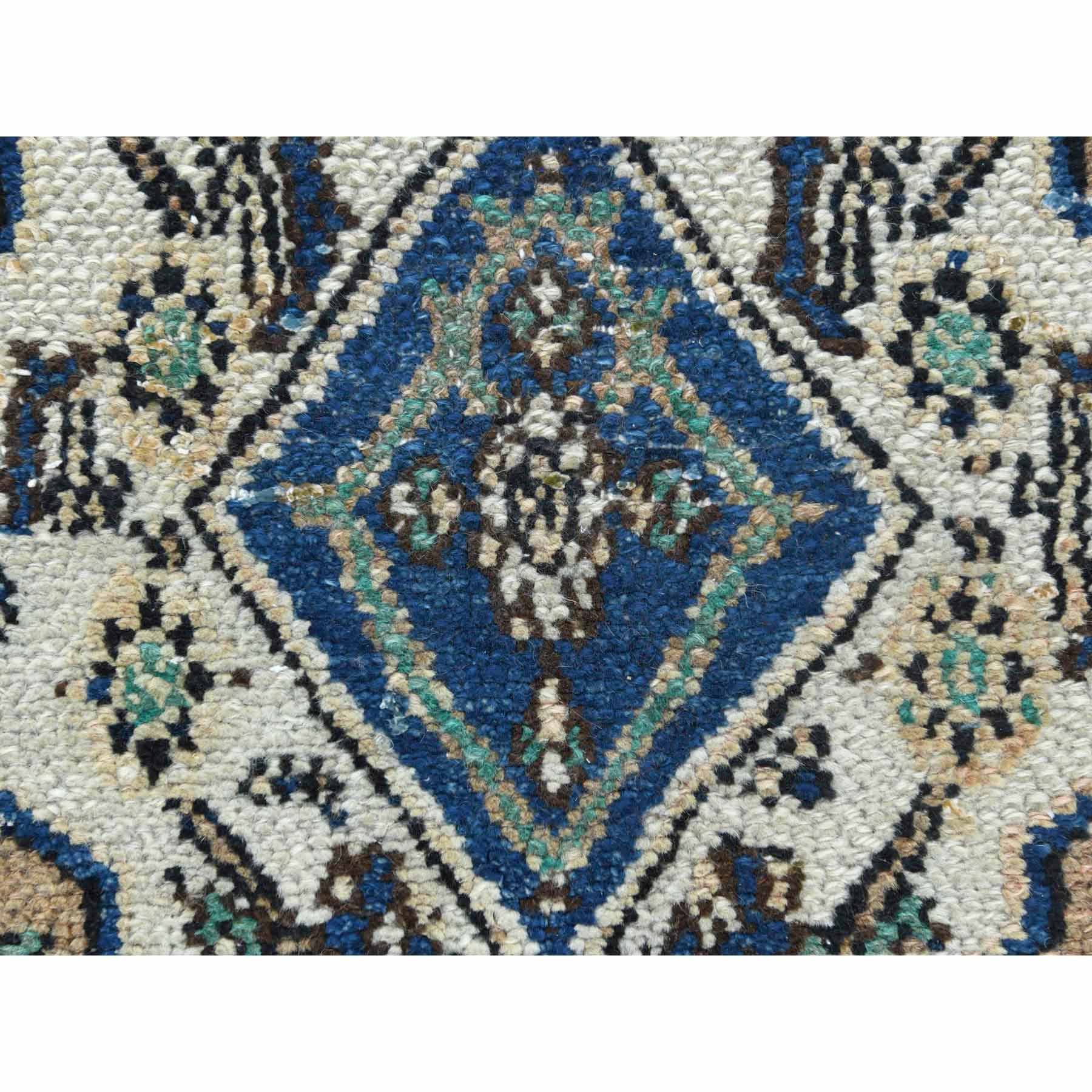 Overdyed-Vintage-Hand-Knotted-Rug-405970
