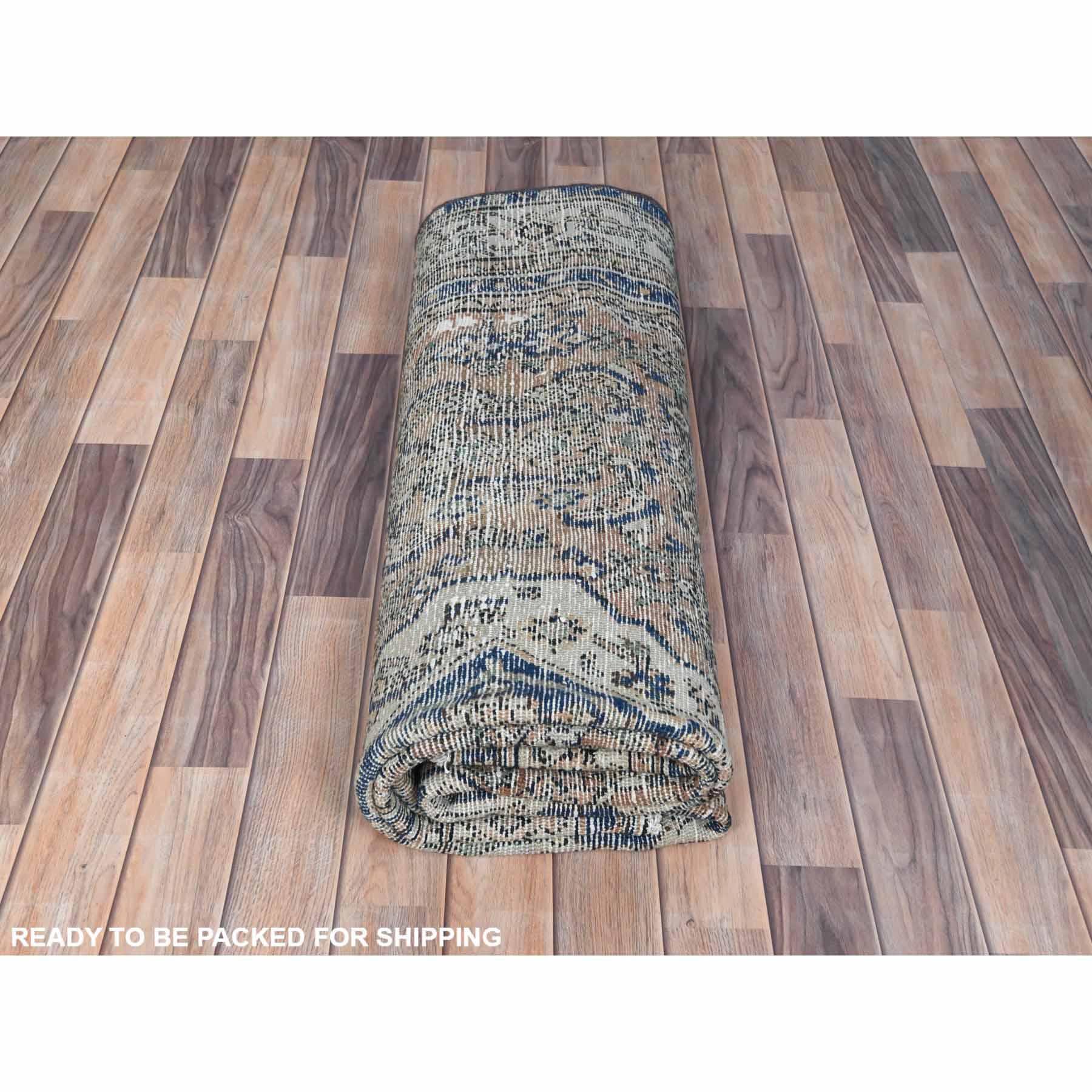 Overdyed-Vintage-Hand-Knotted-Rug-405970