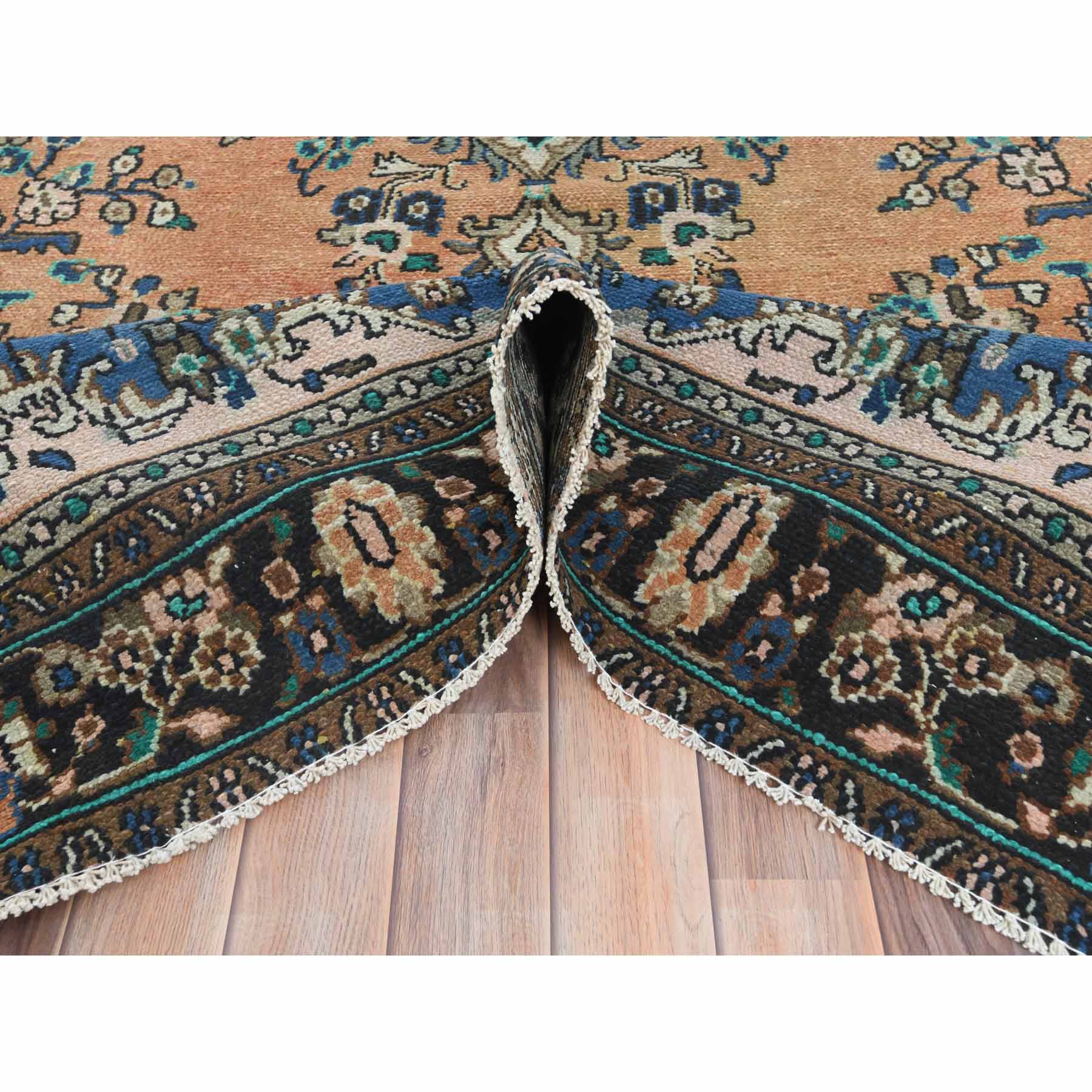 Overdyed-Vintage-Hand-Knotted-Rug-405995