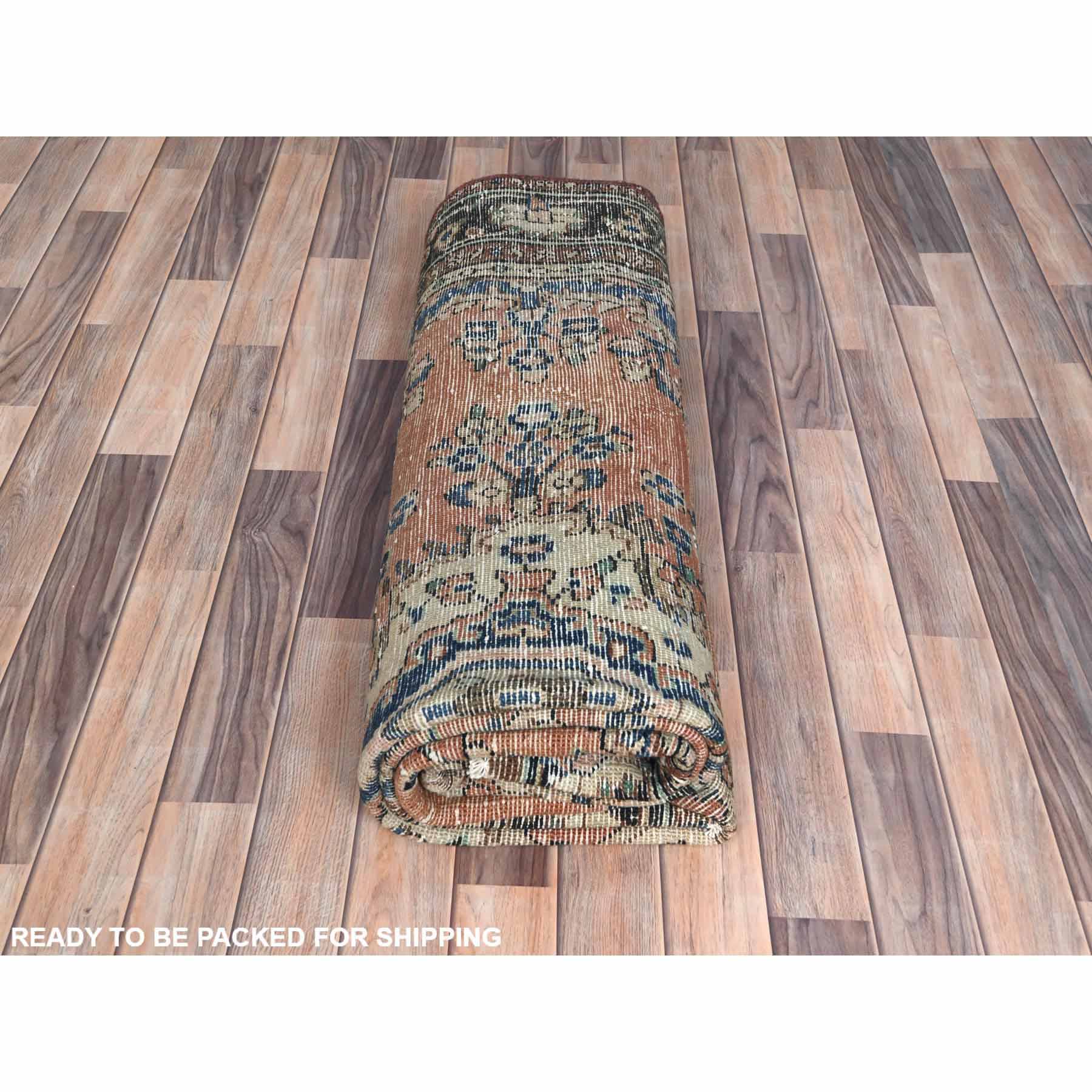 Overdyed-Vintage-Hand-Knotted-Rug-405995