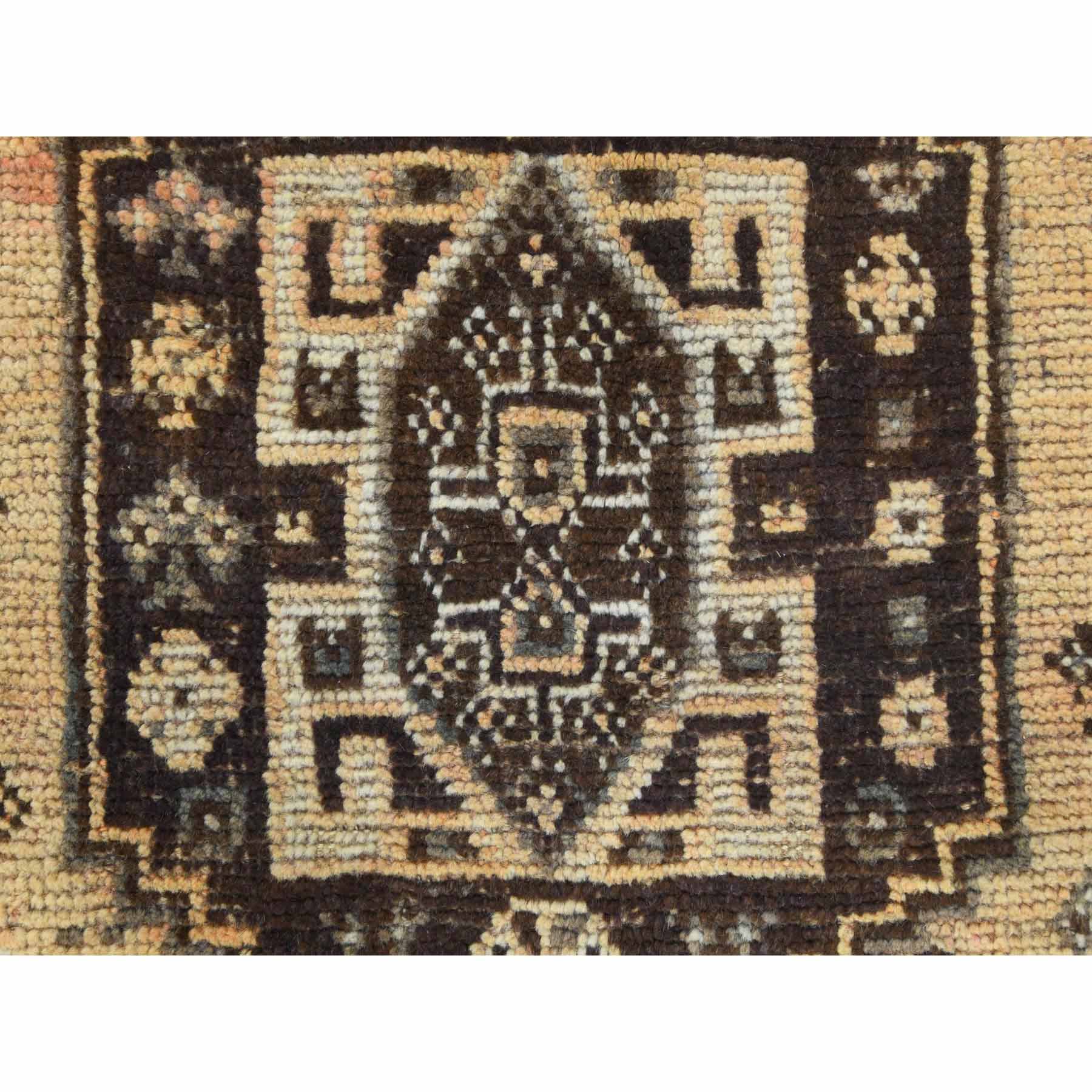 Overdyed-Vintage-Hand-Knotted-Rug-406010