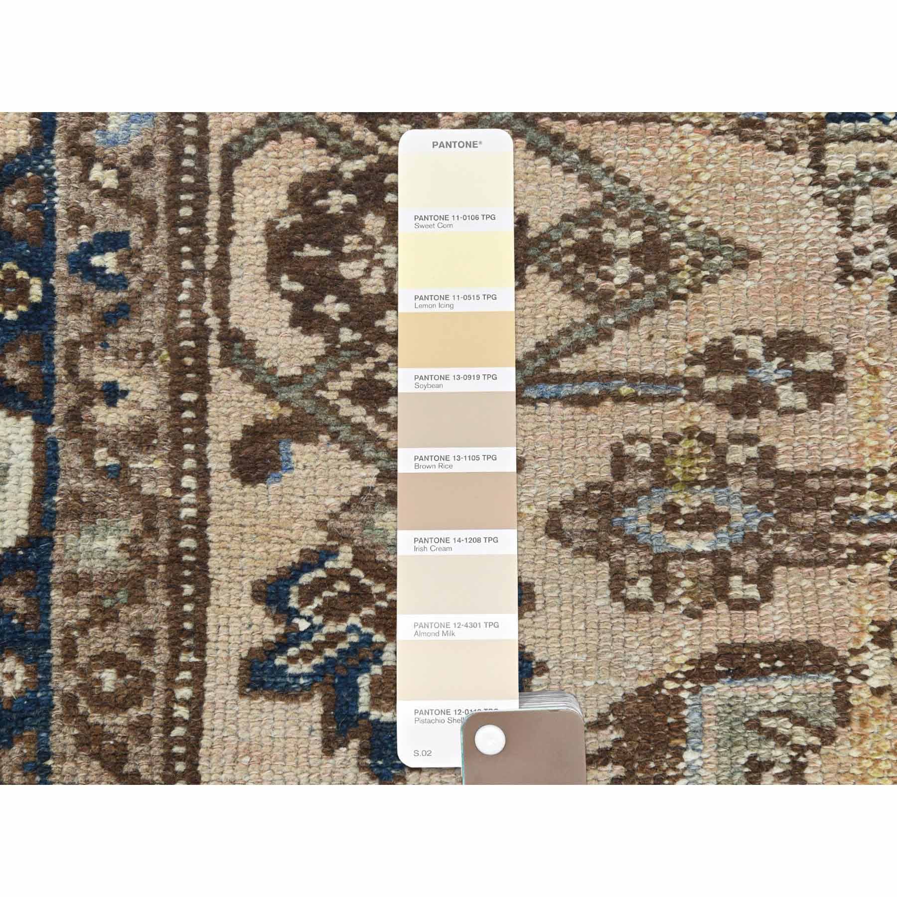 Overdyed-Vintage-Hand-Knotted-Rug-406040