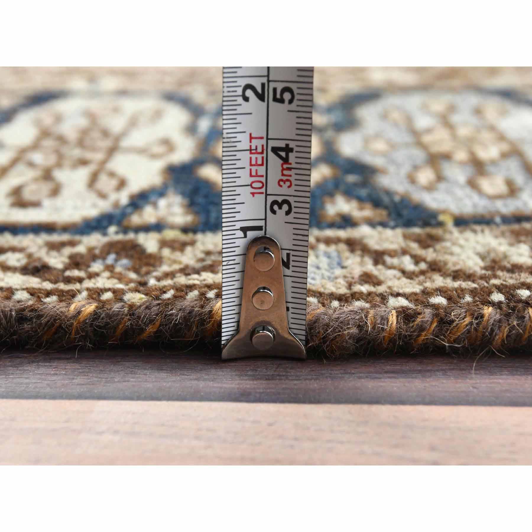 Overdyed-Vintage-Hand-Knotted-Rug-406040