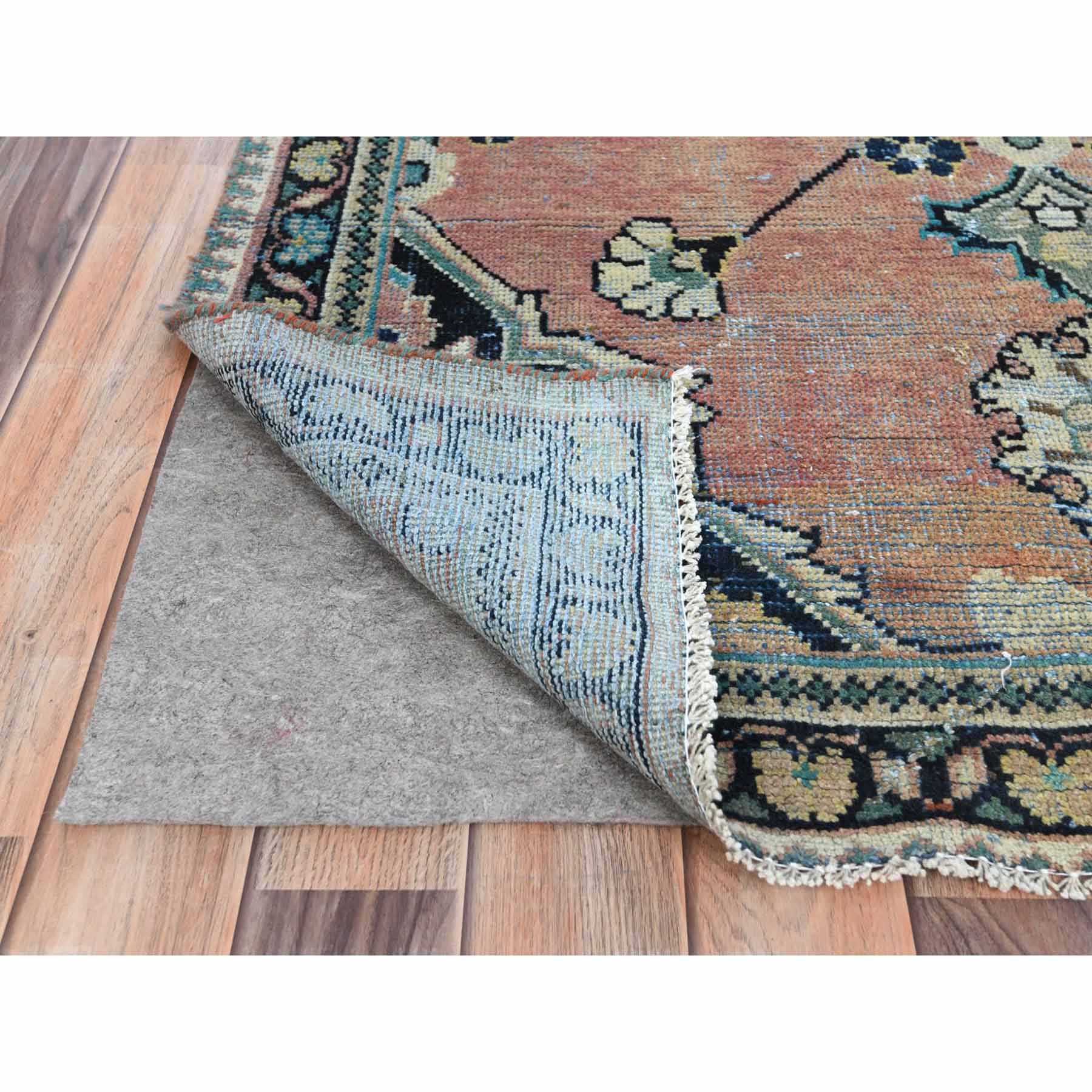 Overdyed-Vintage-Hand-Knotted-Rug-406055