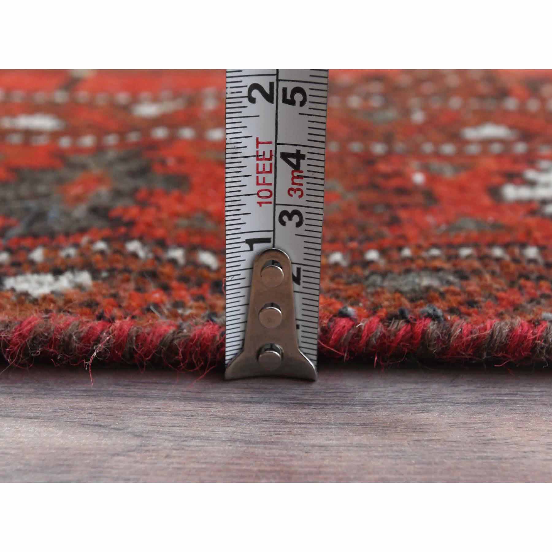 Overdyed-Vintage-Hand-Knotted-Rug-406060