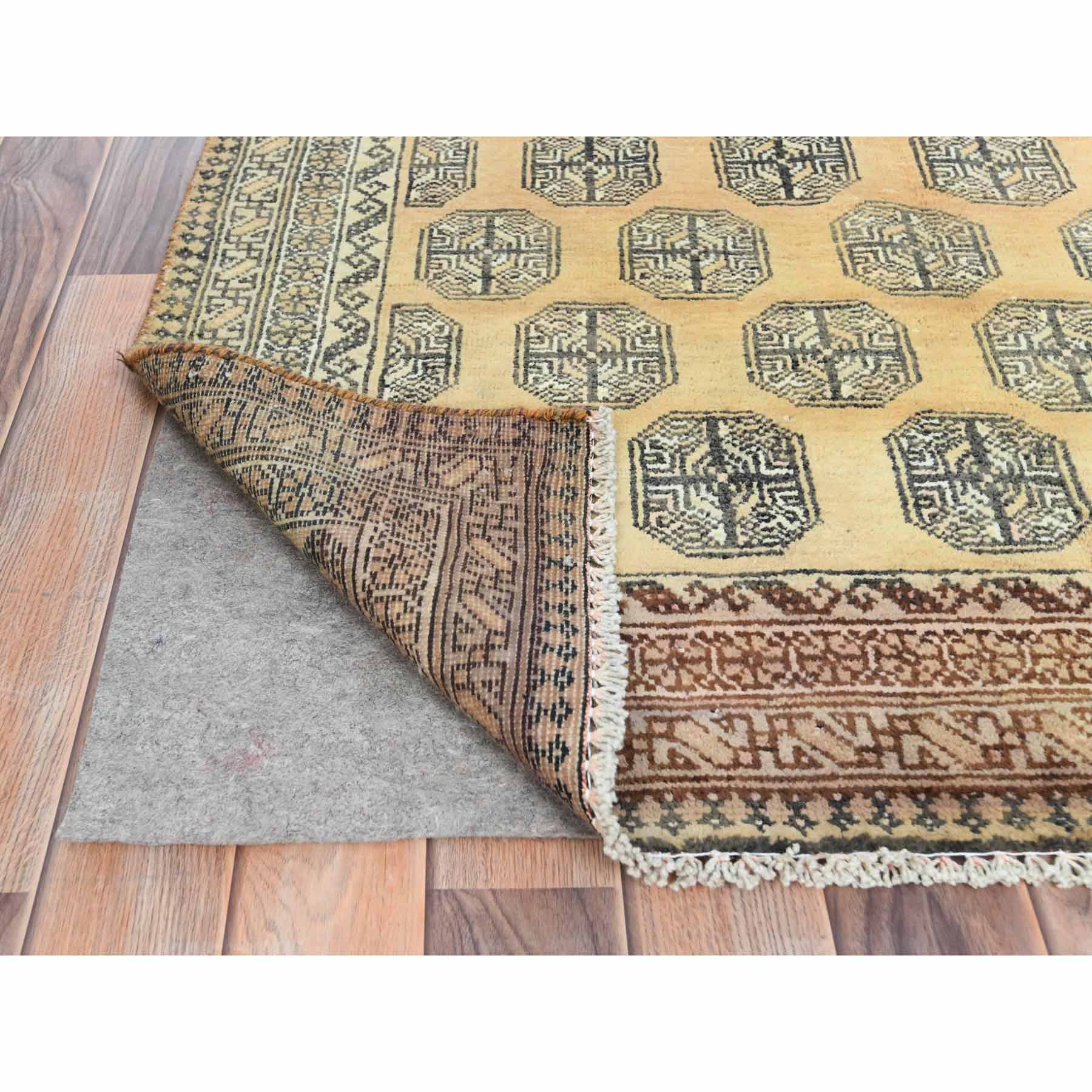 Overdyed-Vintage-Hand-Knotted-Rug-406070