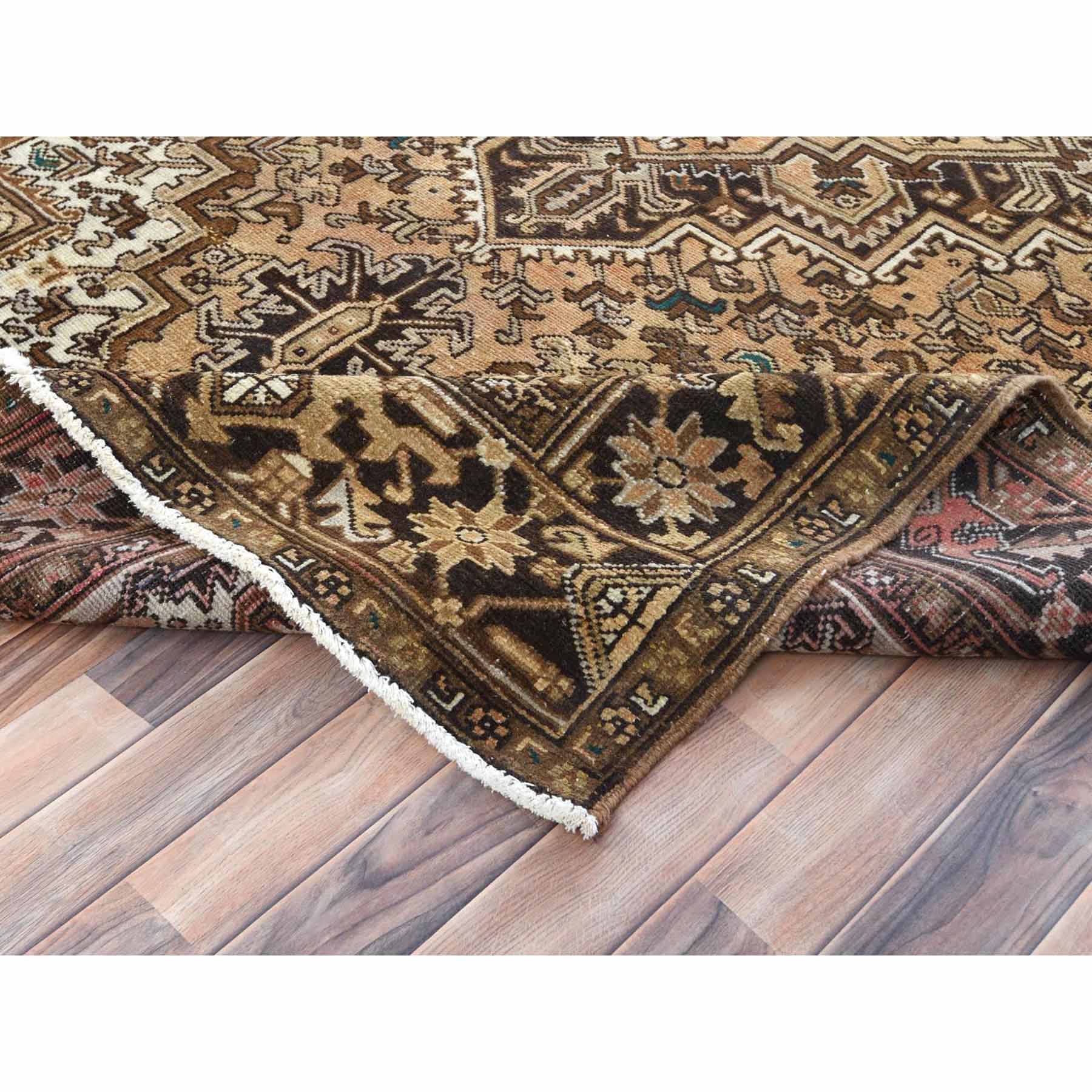 Overdyed-Vintage-Hand-Knotted-Rug-406135