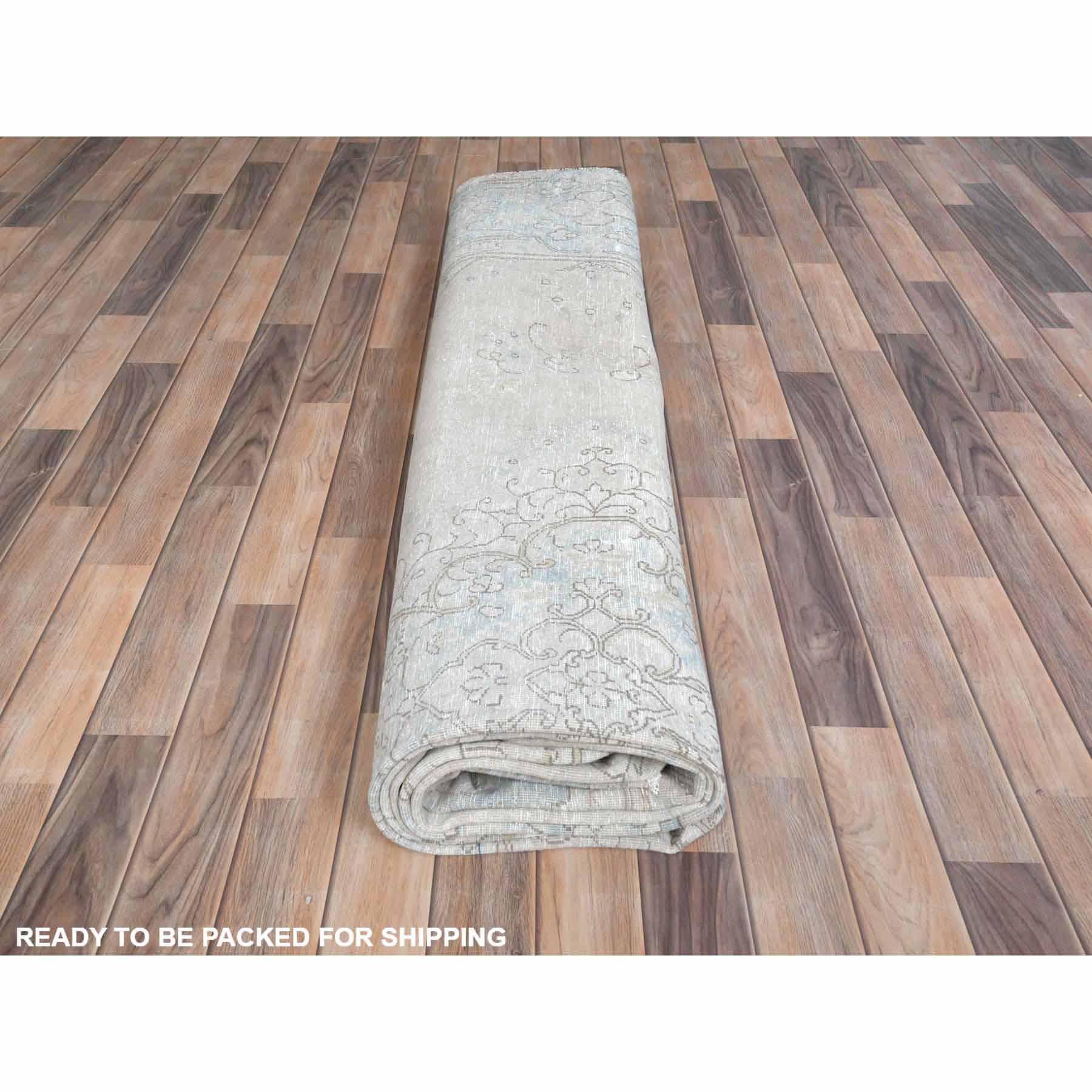 Overdyed-Vintage-Hand-Knotted-Rug-406240