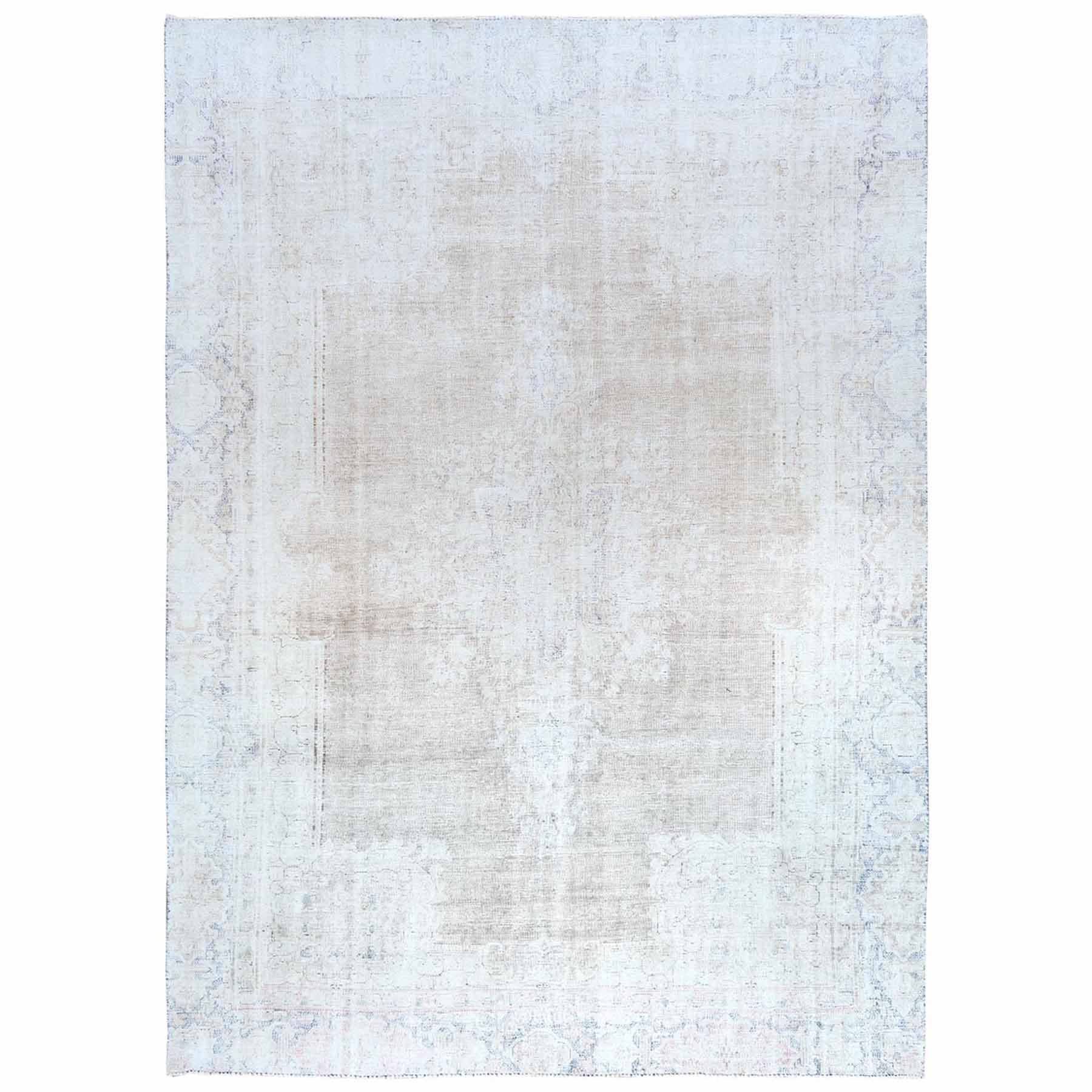 Overdyed-Vintage-Hand-Knotted-Rug-406245