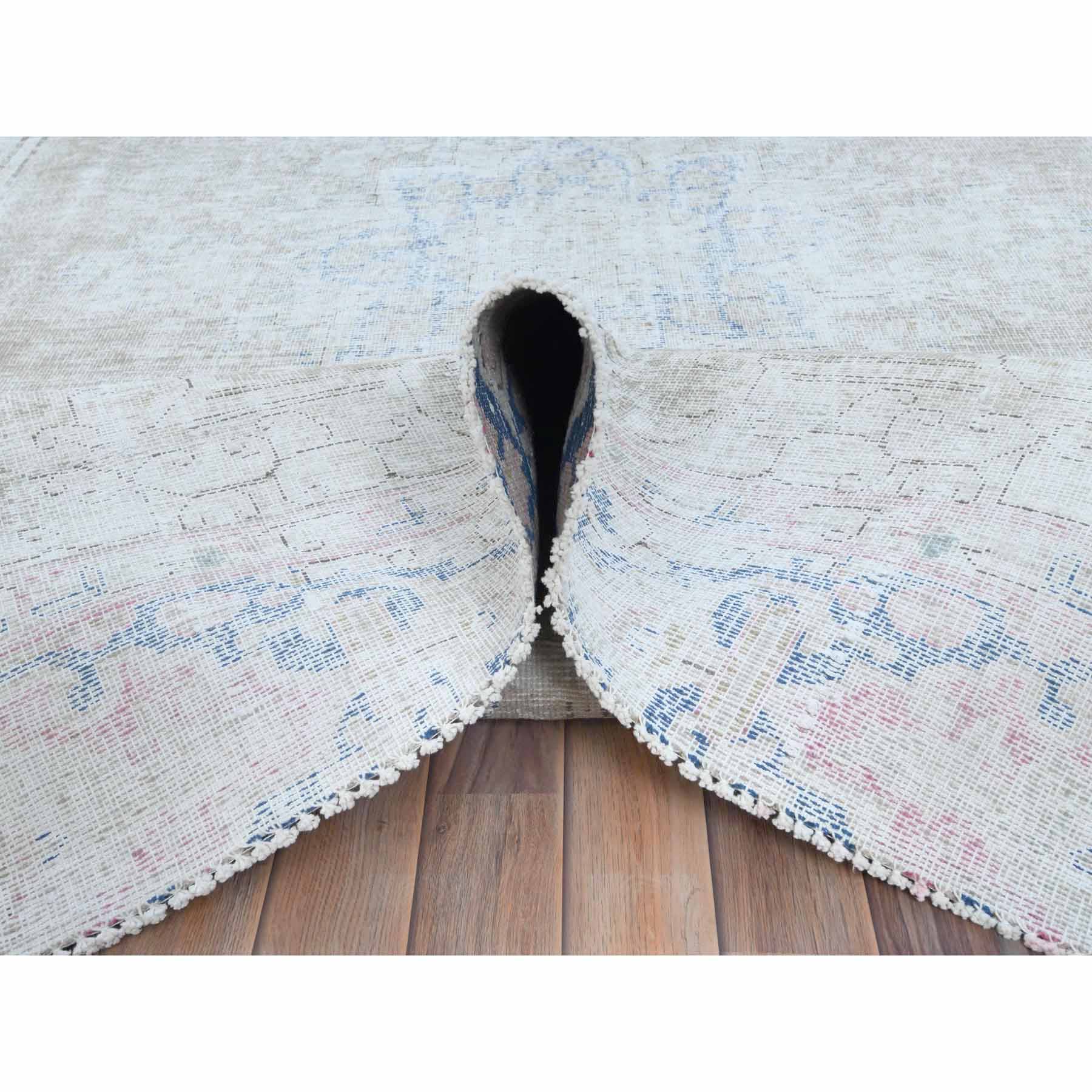 Overdyed-Vintage-Hand-Knotted-Rug-406245