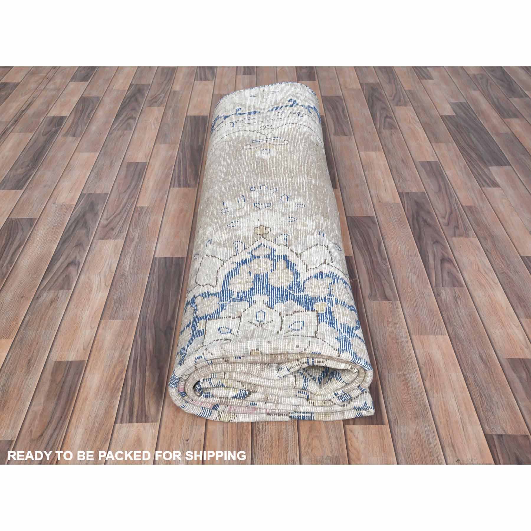 Overdyed-Vintage-Hand-Knotted-Rug-406245