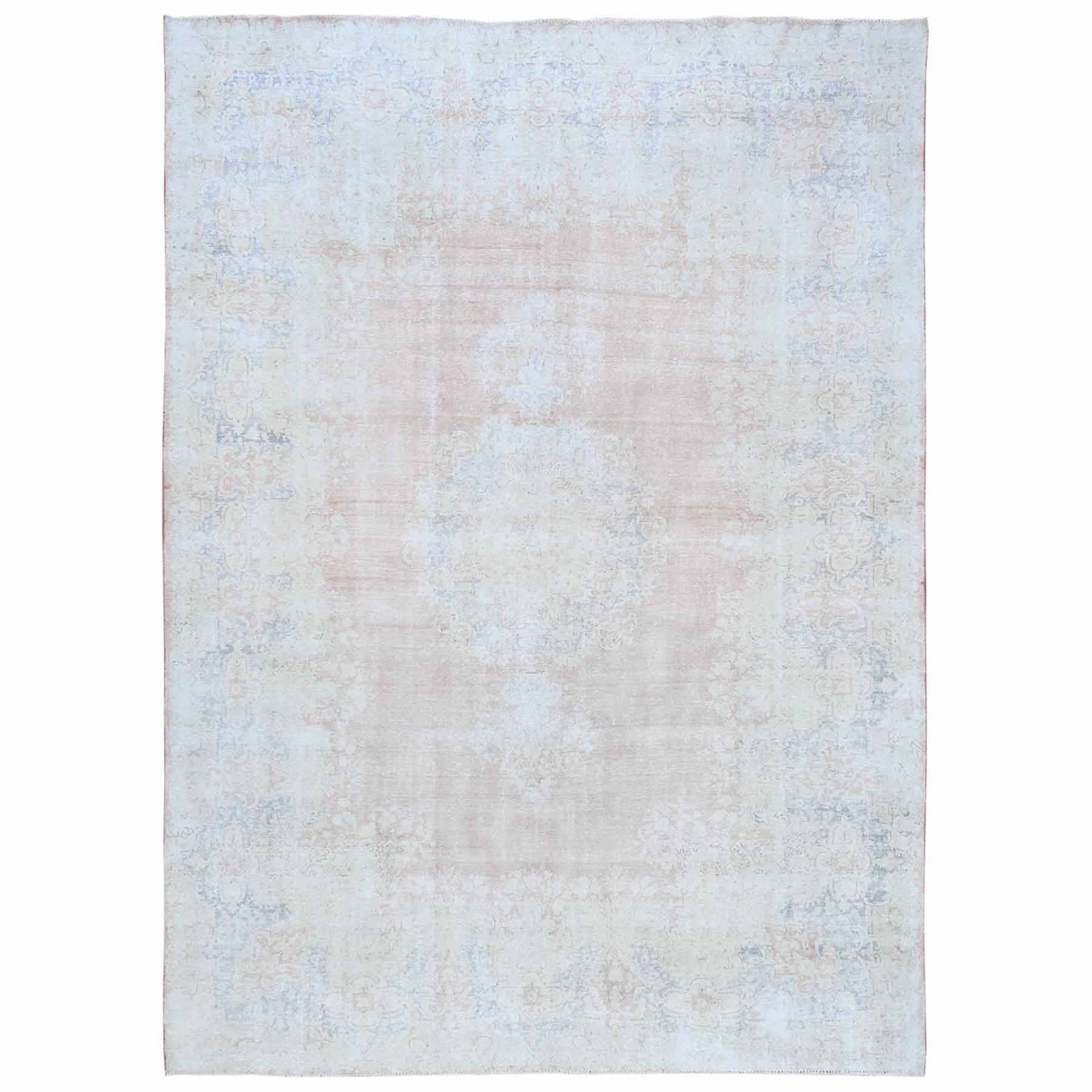 Overdyed-Vintage-Hand-Knotted-Rug-406255