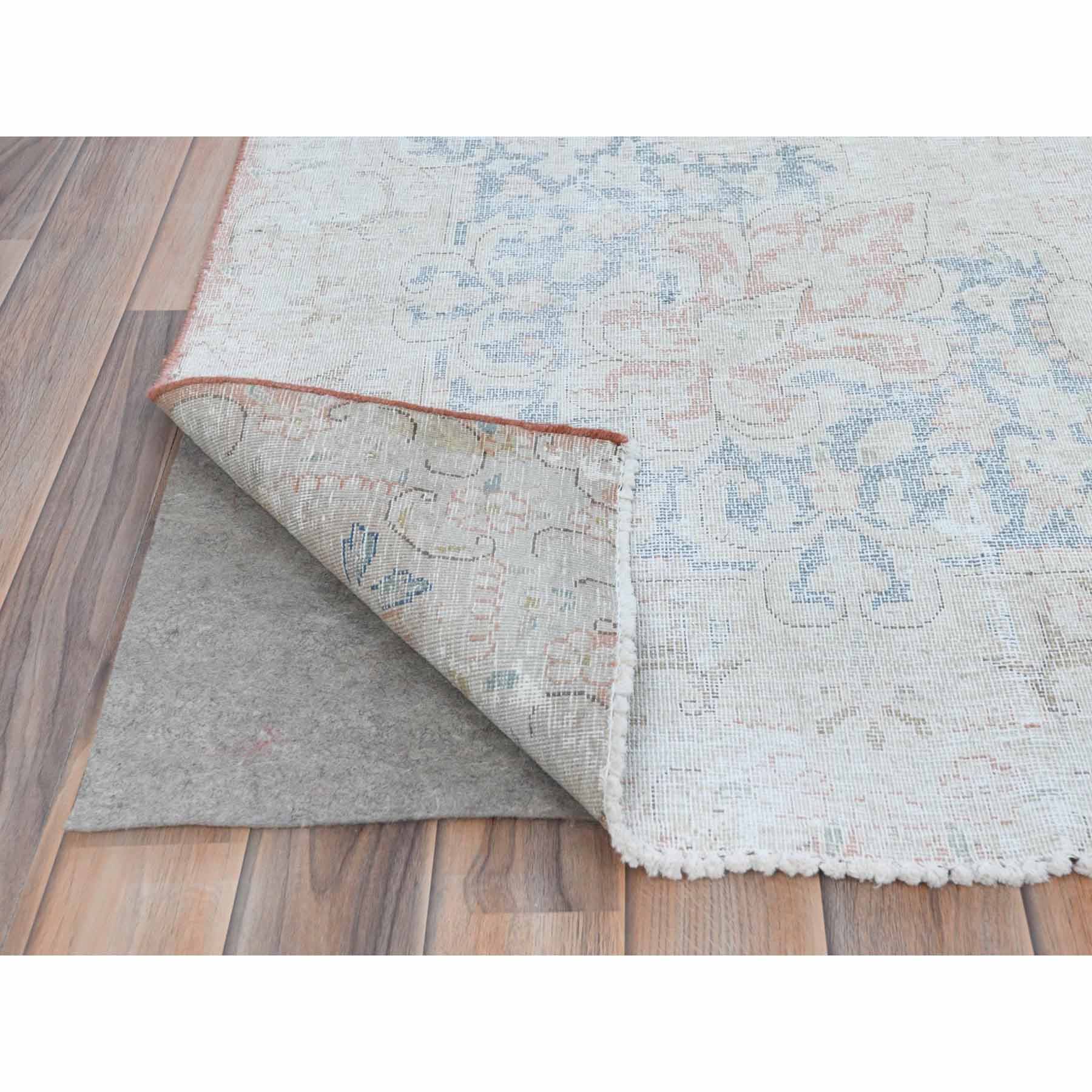 Overdyed-Vintage-Hand-Knotted-Rug-406255
