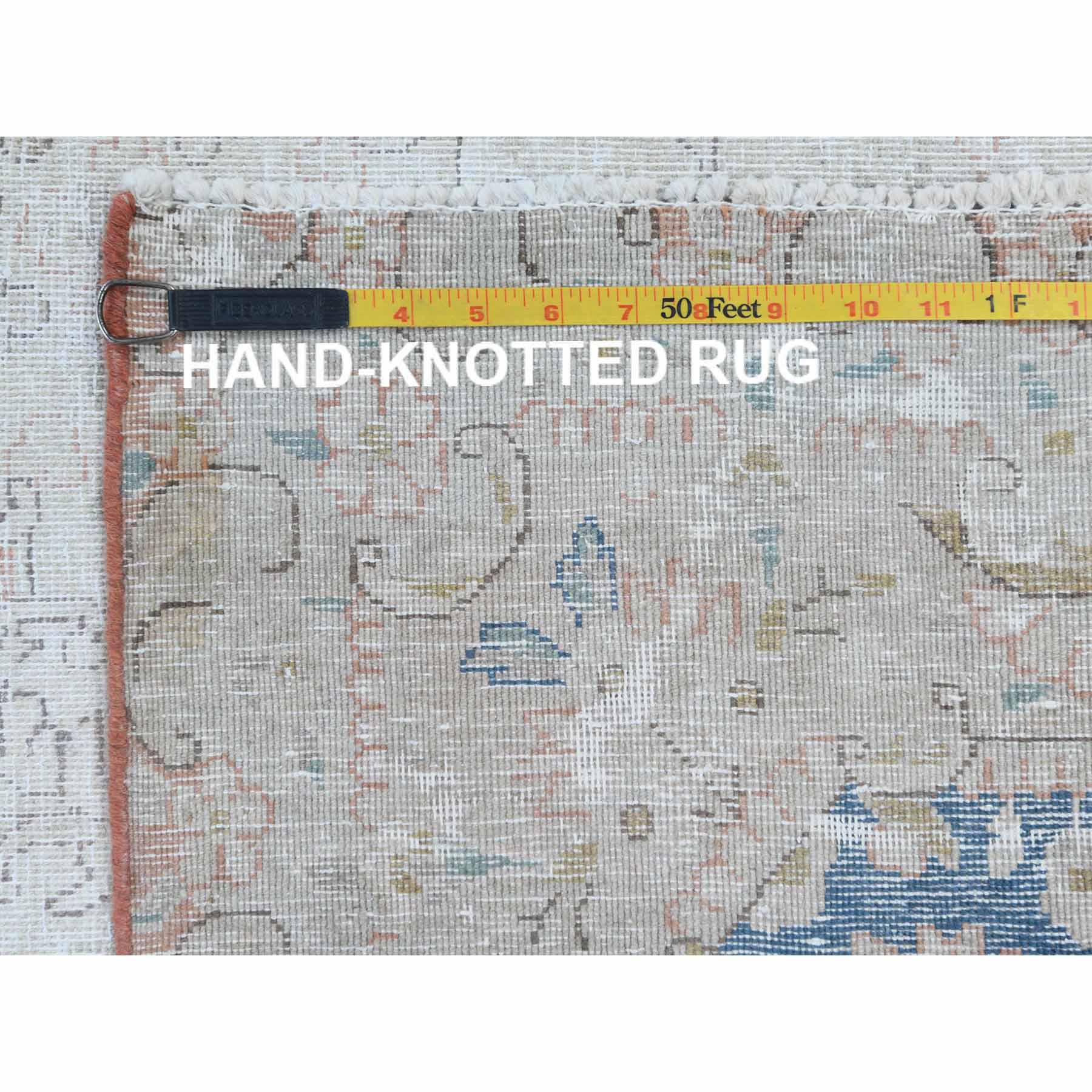 Overdyed-Vintage-Hand-Knotted-Rug-406255