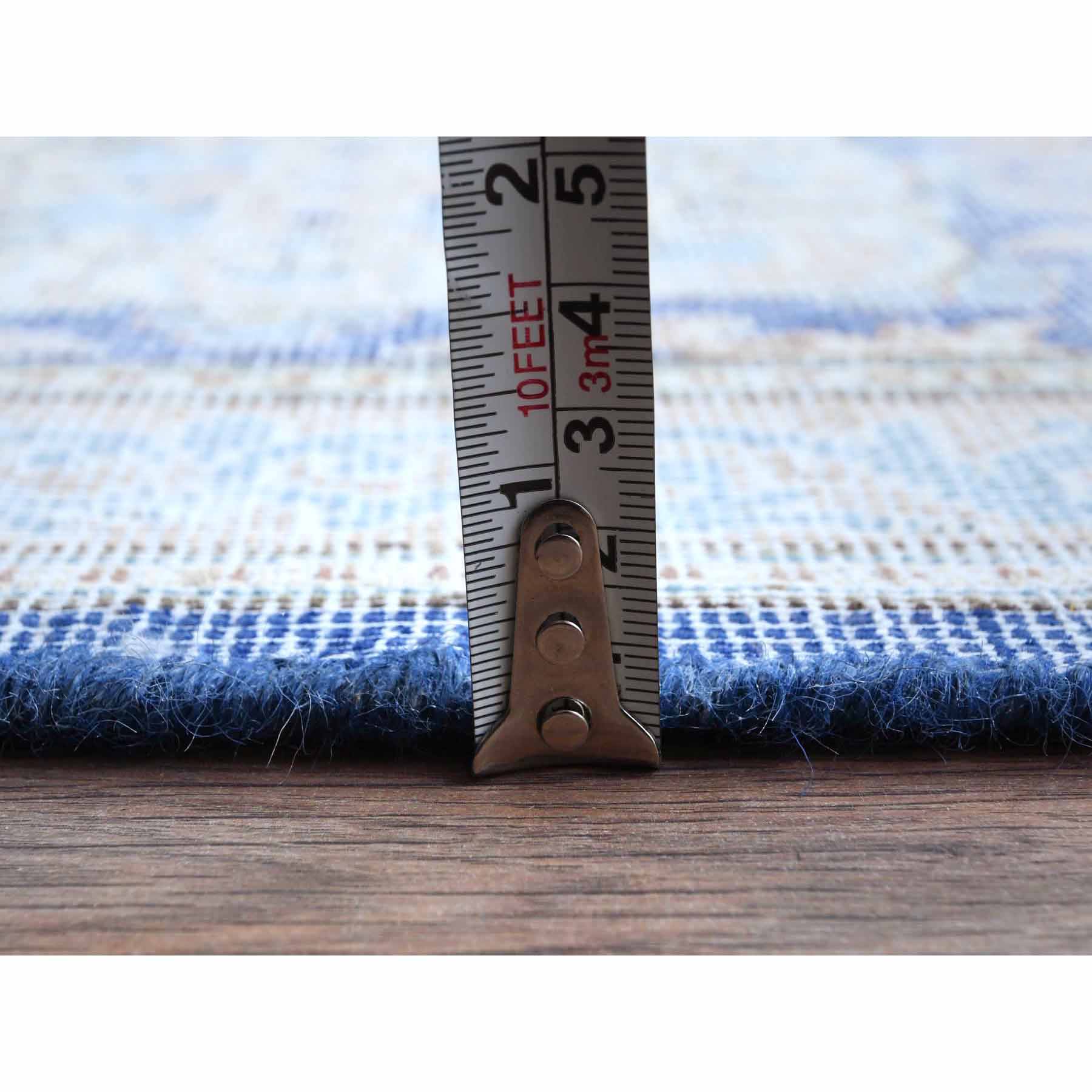 Overdyed-Vintage-Hand-Knotted-Rug-406265