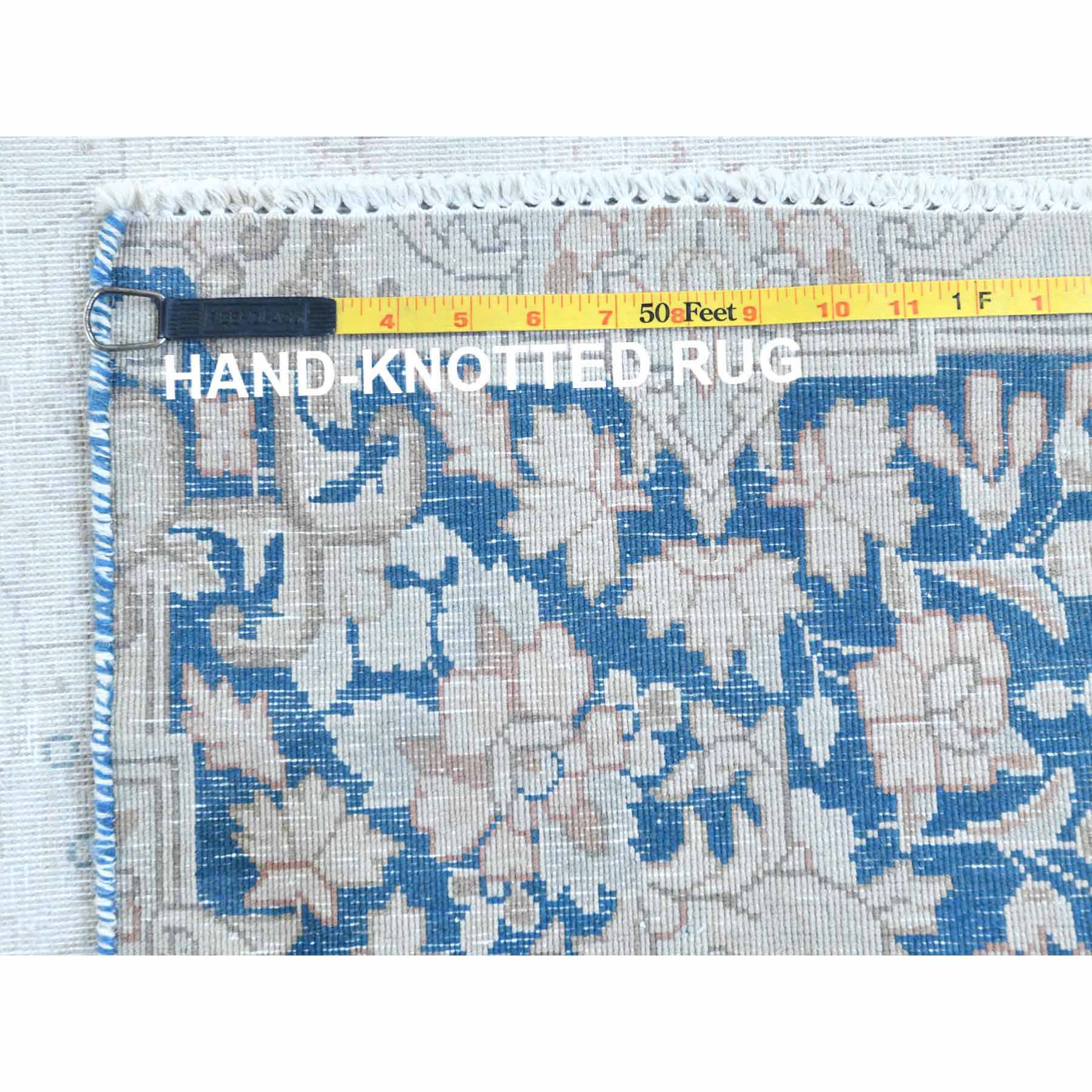 Overdyed-Vintage-Hand-Knotted-Rug-406270