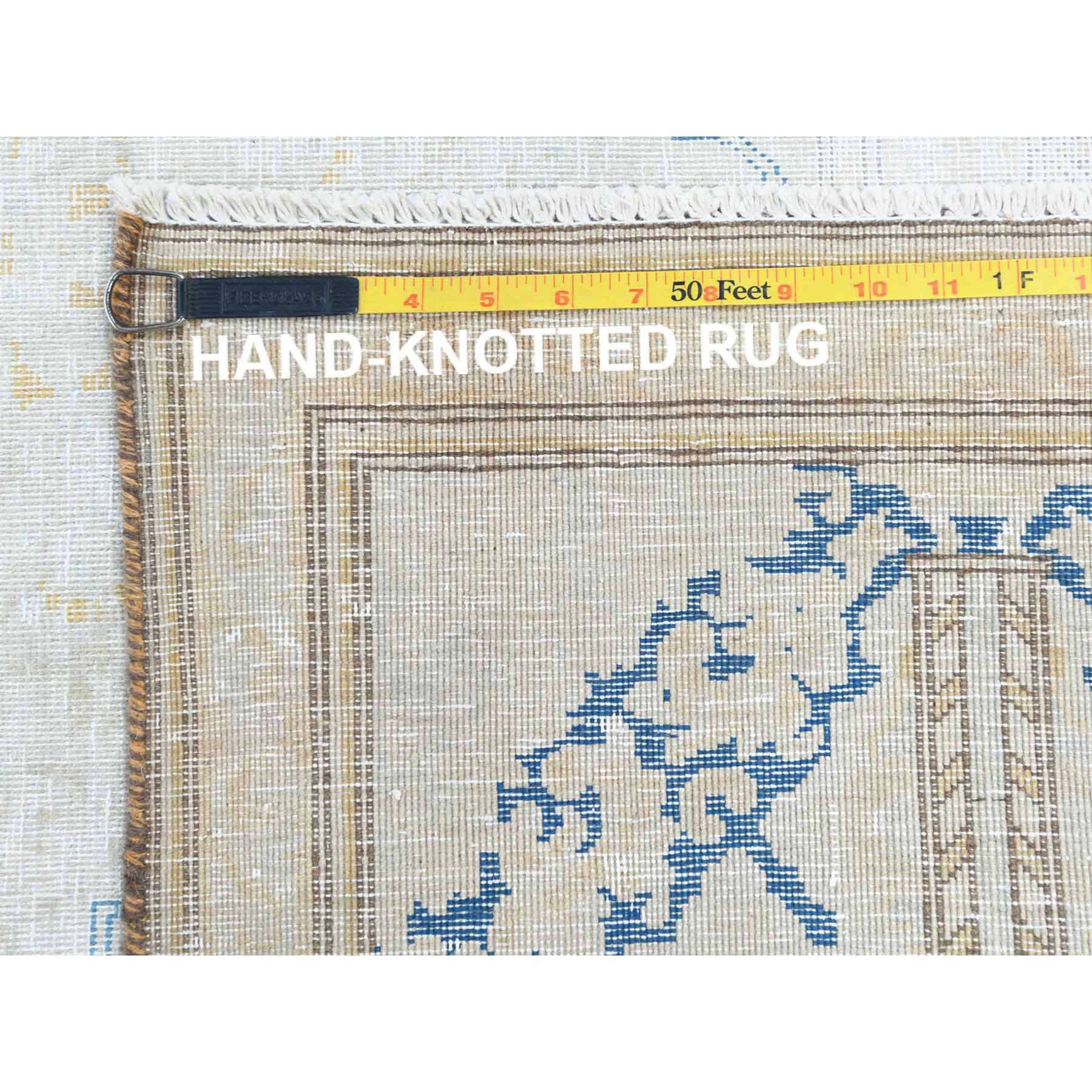 Overdyed-Vintage-Hand-Knotted-Rug-406280