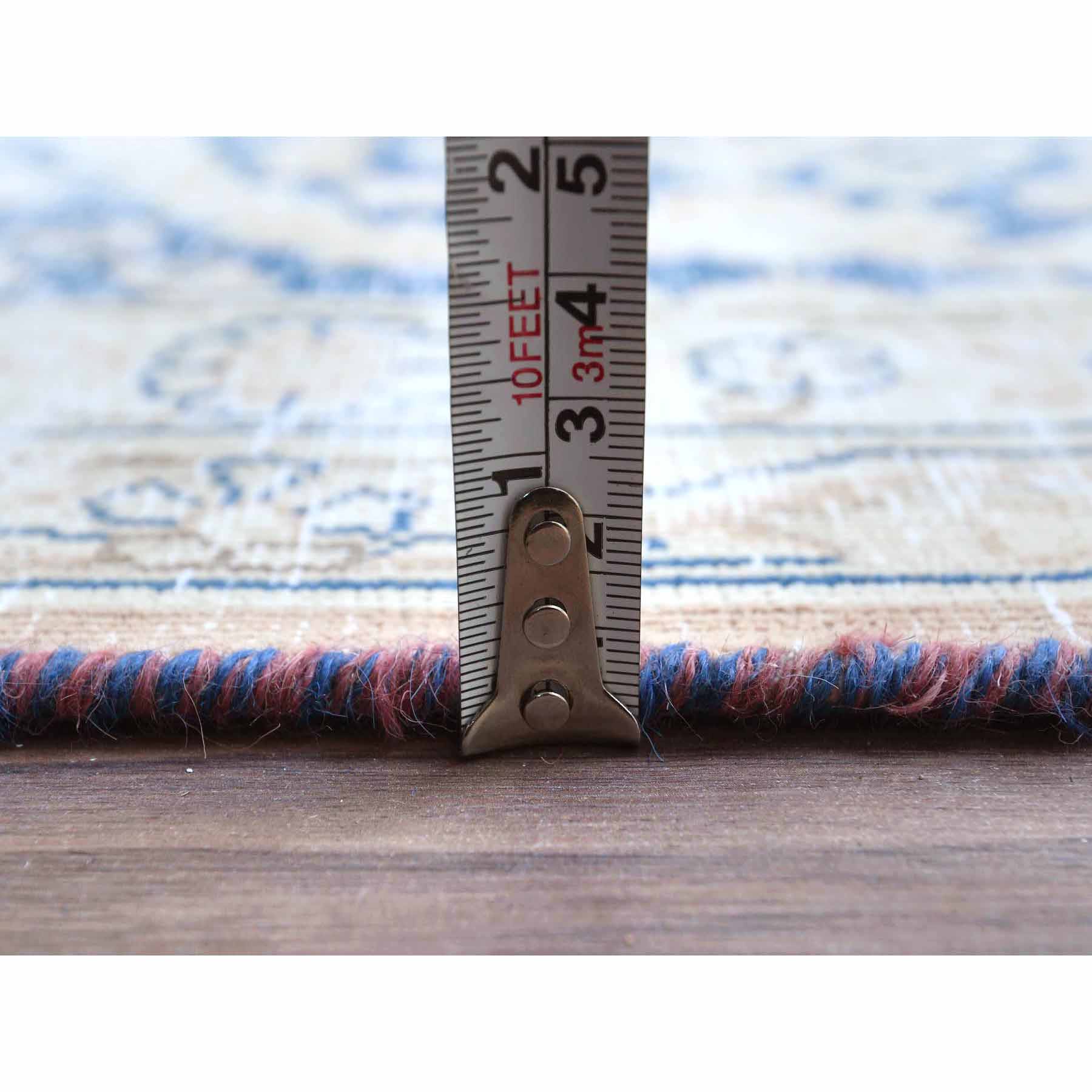 Overdyed-Vintage-Hand-Knotted-Rug-406290