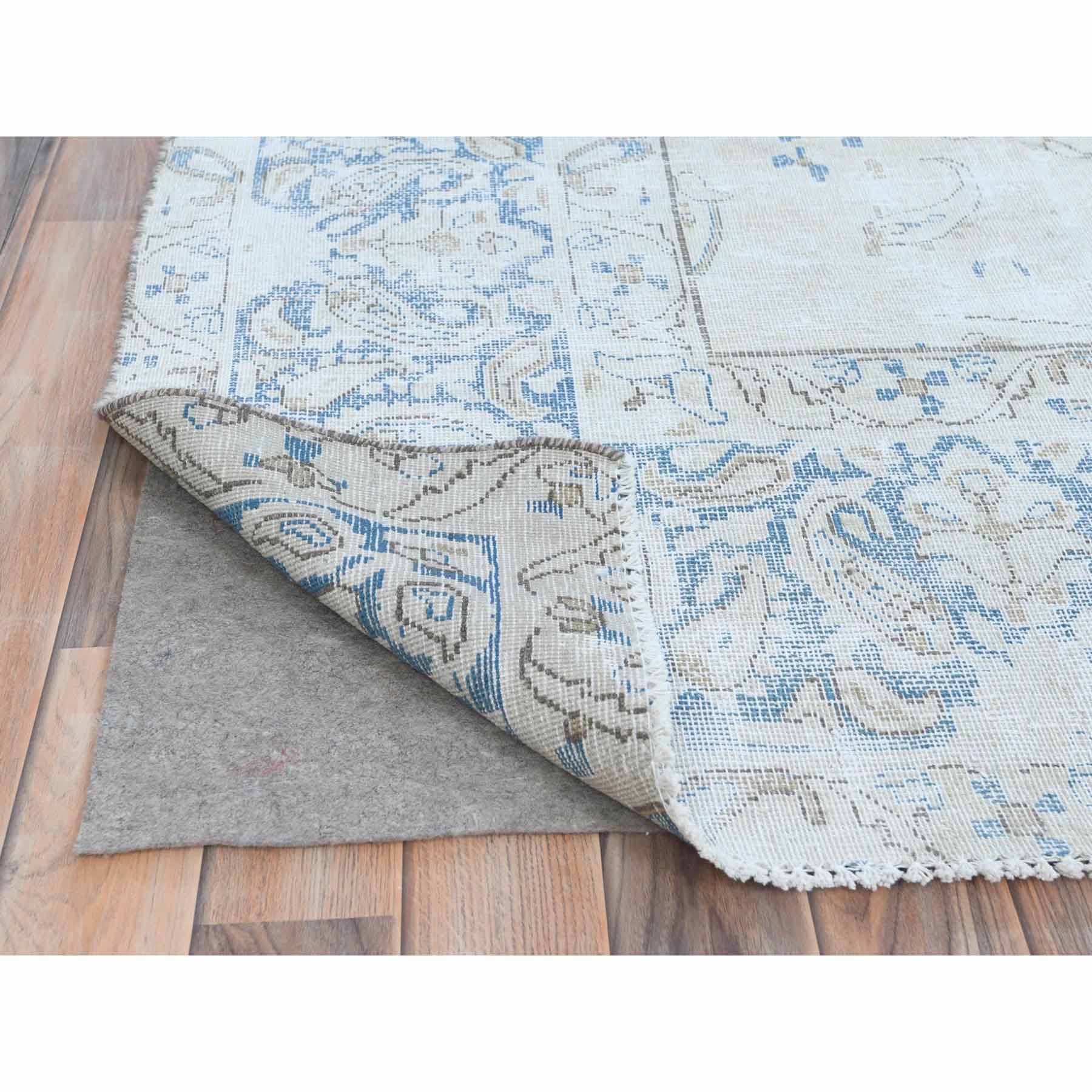 Overdyed-Vintage-Hand-Knotted-Rug-406295