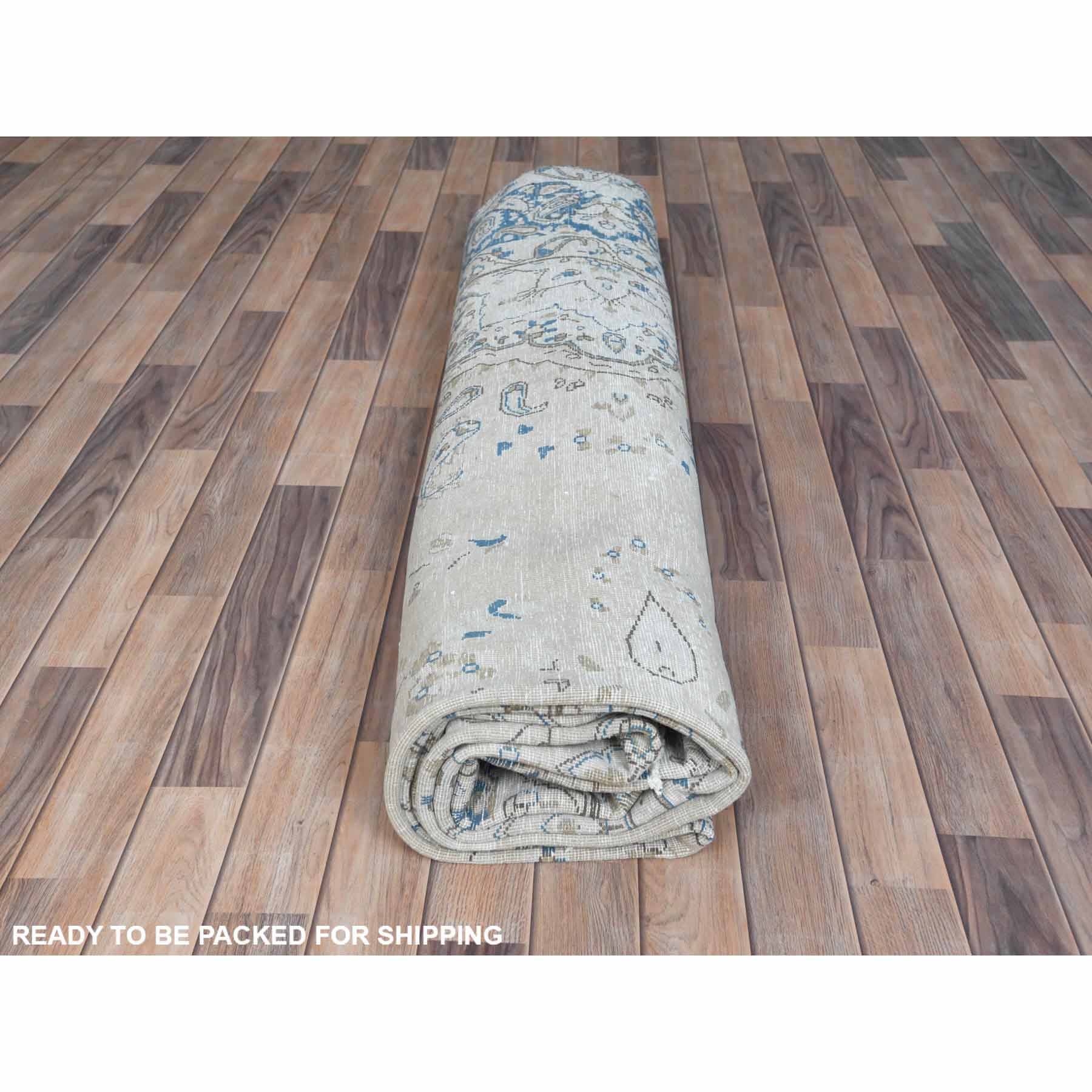 Overdyed-Vintage-Hand-Knotted-Rug-406295